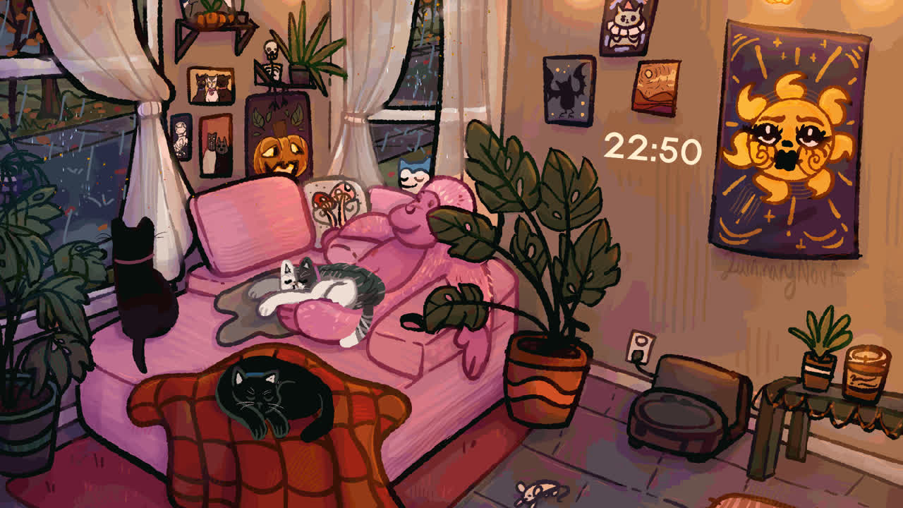 舒适的Lofi猫咪（秋季版）