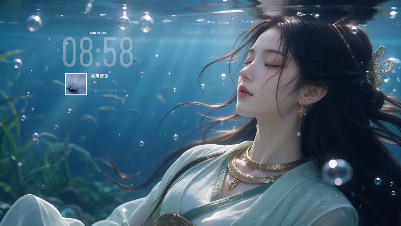 凡人修仙传水下梅凝闭眼动态壁纸