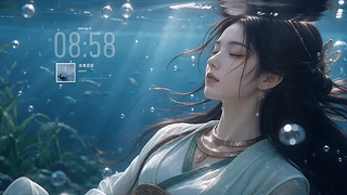 凡人修仙传水下梅凝闭眼动态壁纸