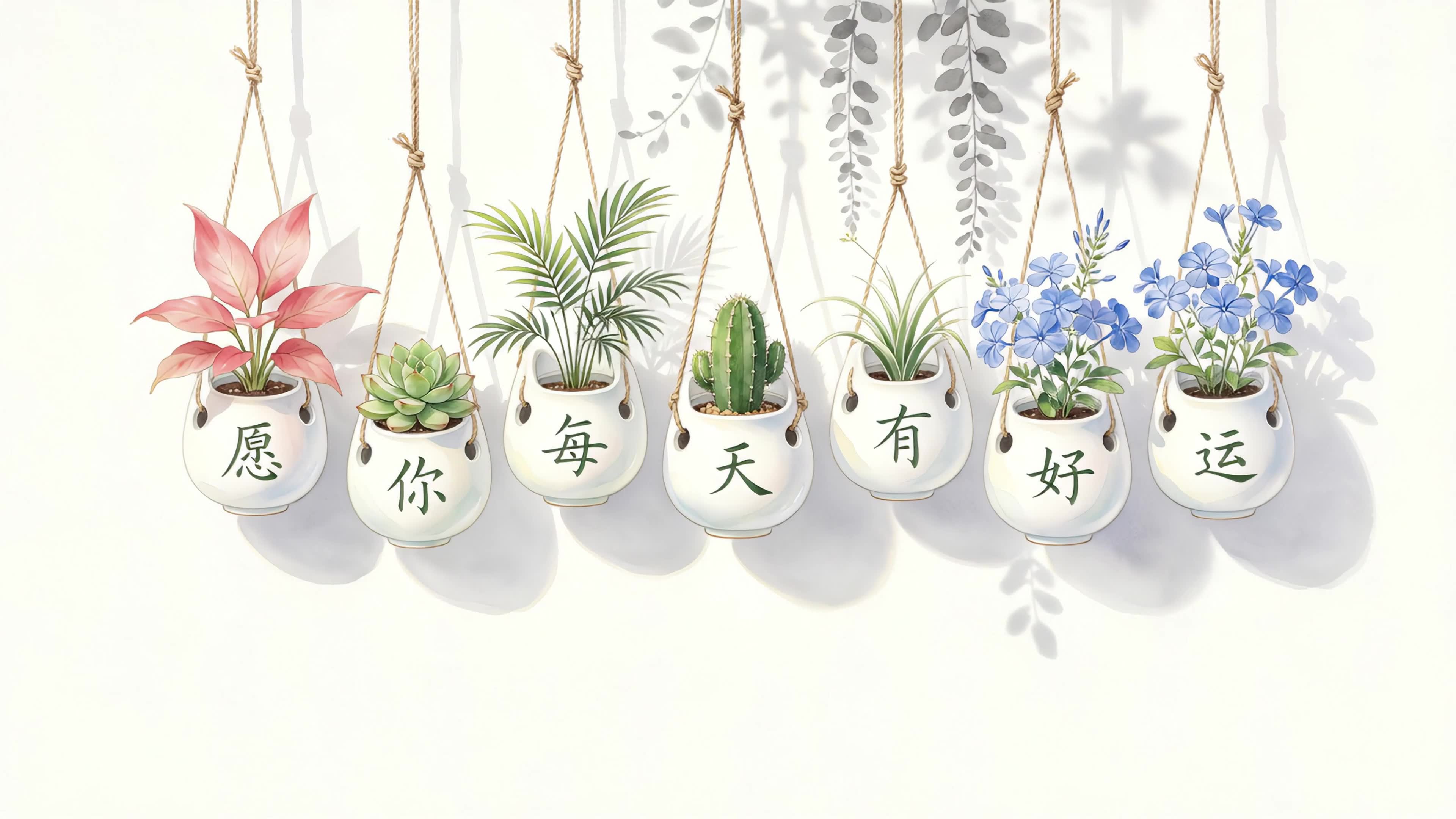 愿你每天好运