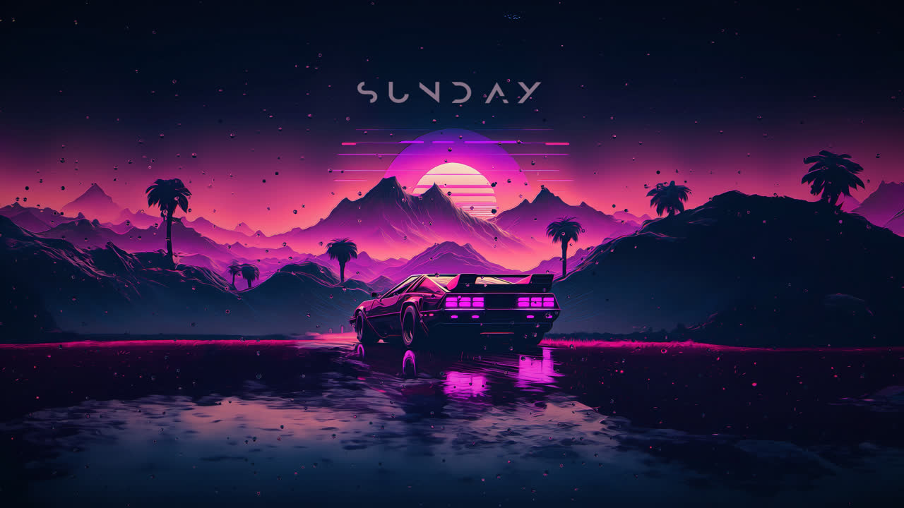 复古波汽车
