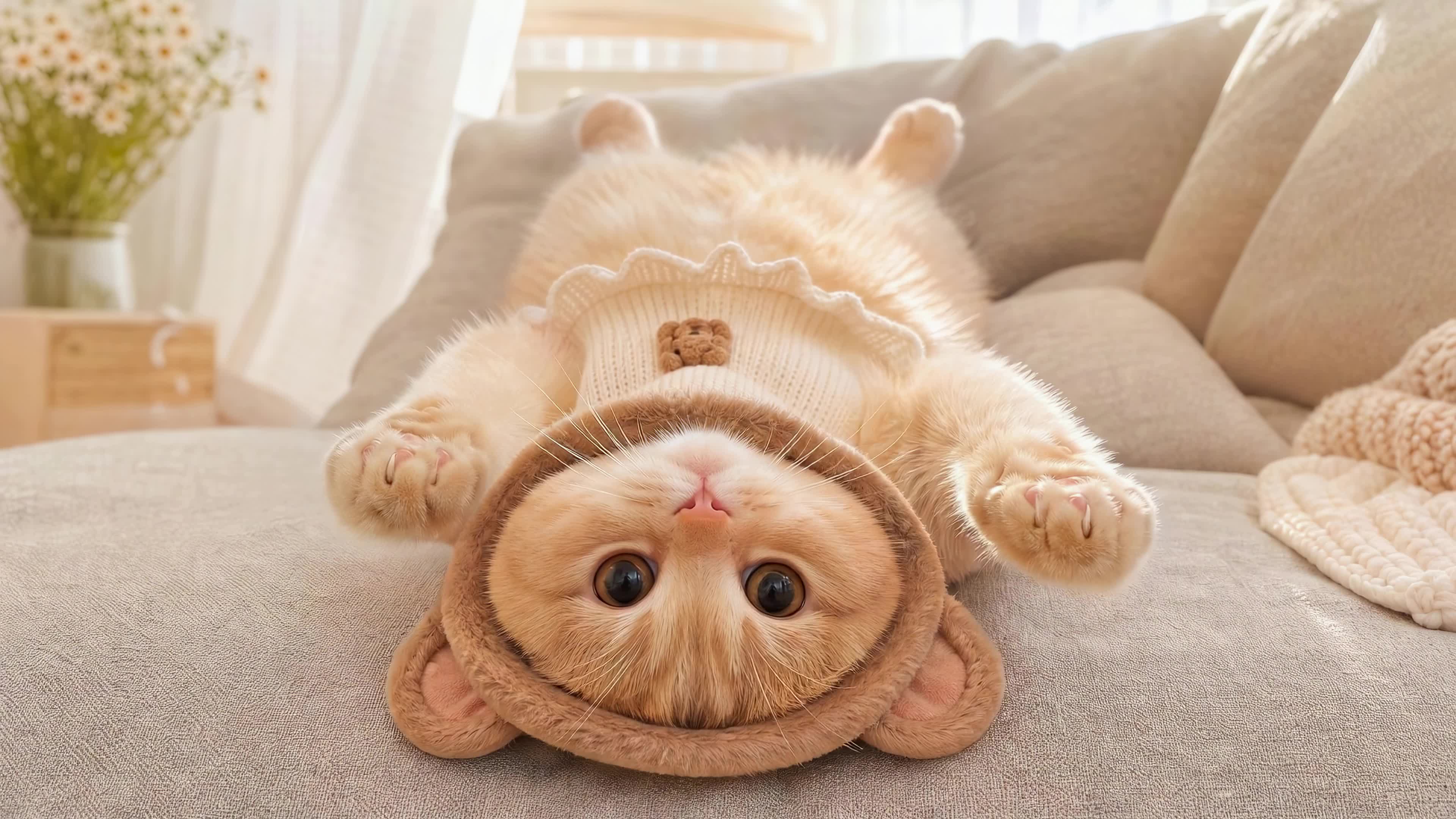 慵懒猫咪