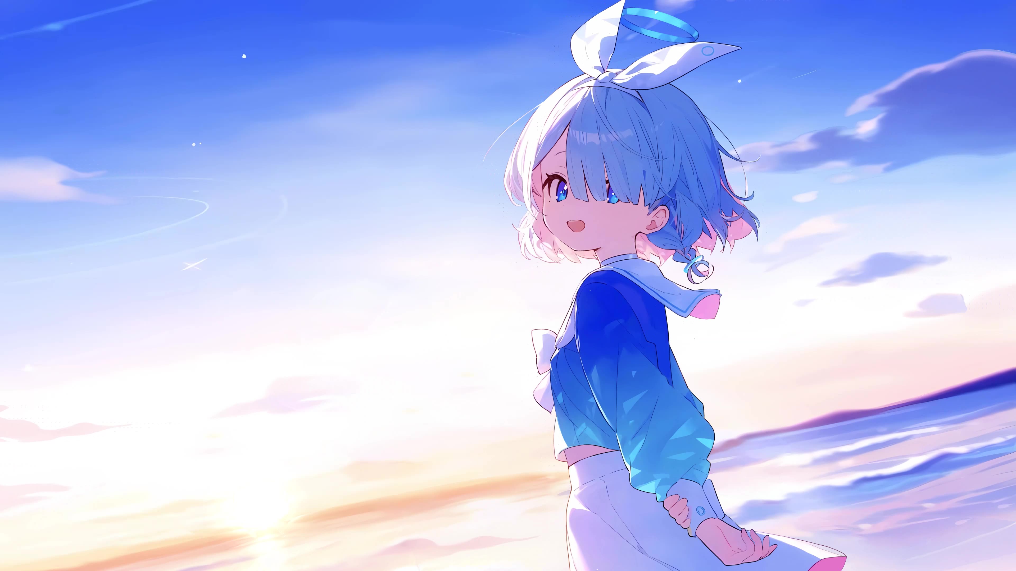 Blue Archive-Arona 阿洛娜 | 海边落日轻量版[4k]