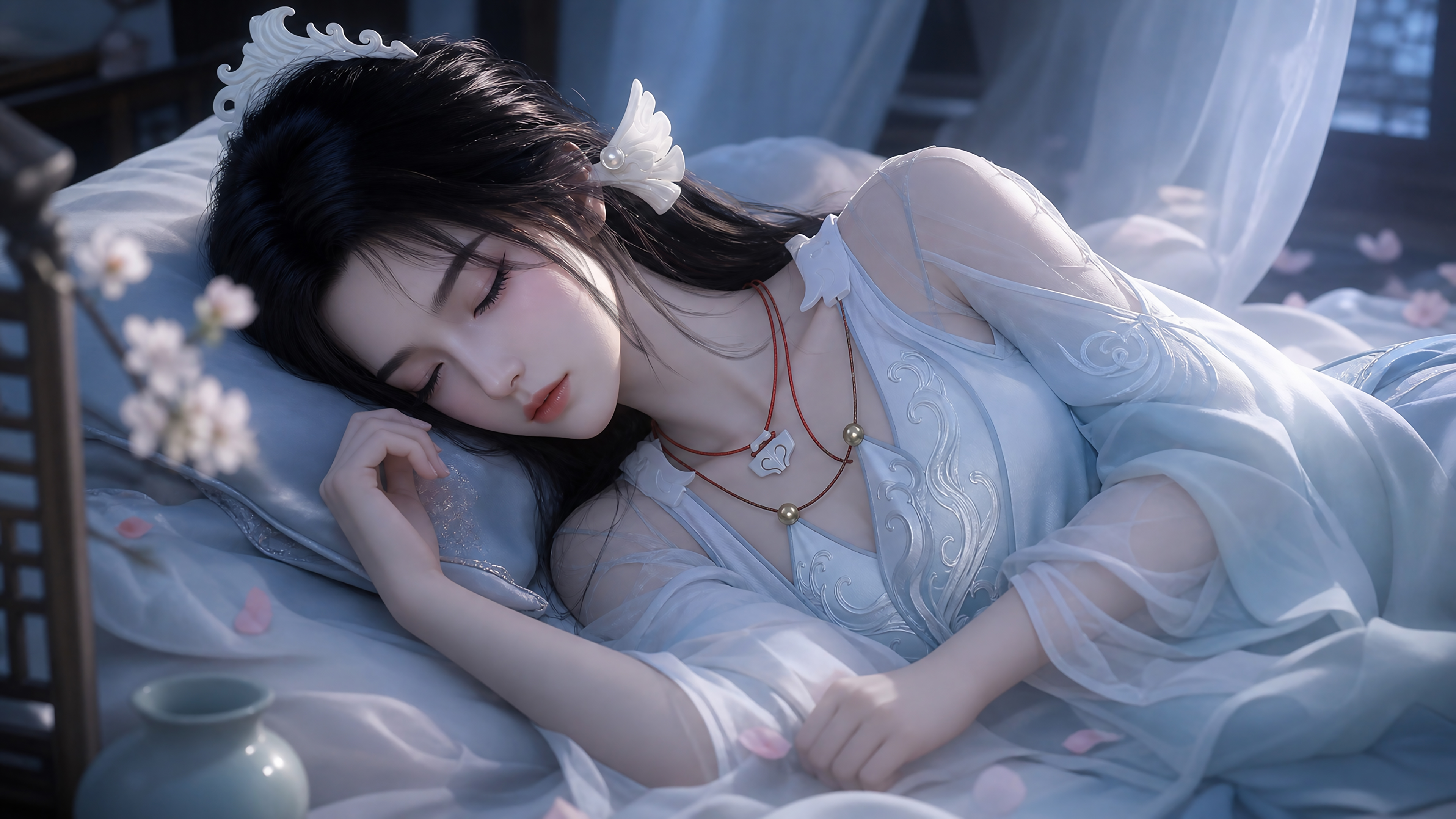 《凡人修仙传》宋玉 唯美入睡 4k电脑壁纸 3840x2160