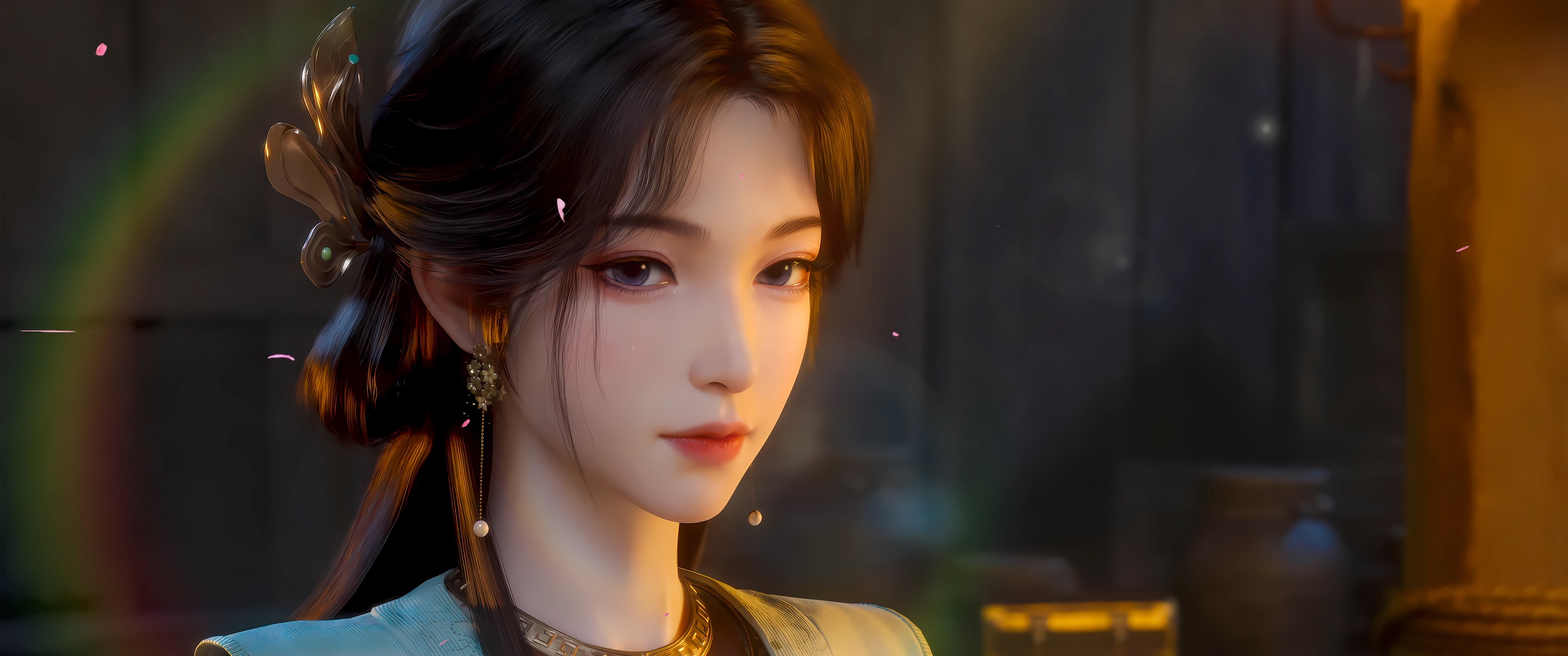 【凡人修仙传】梅凝 乖巧可怜3440x1440带鱼屏壁纸