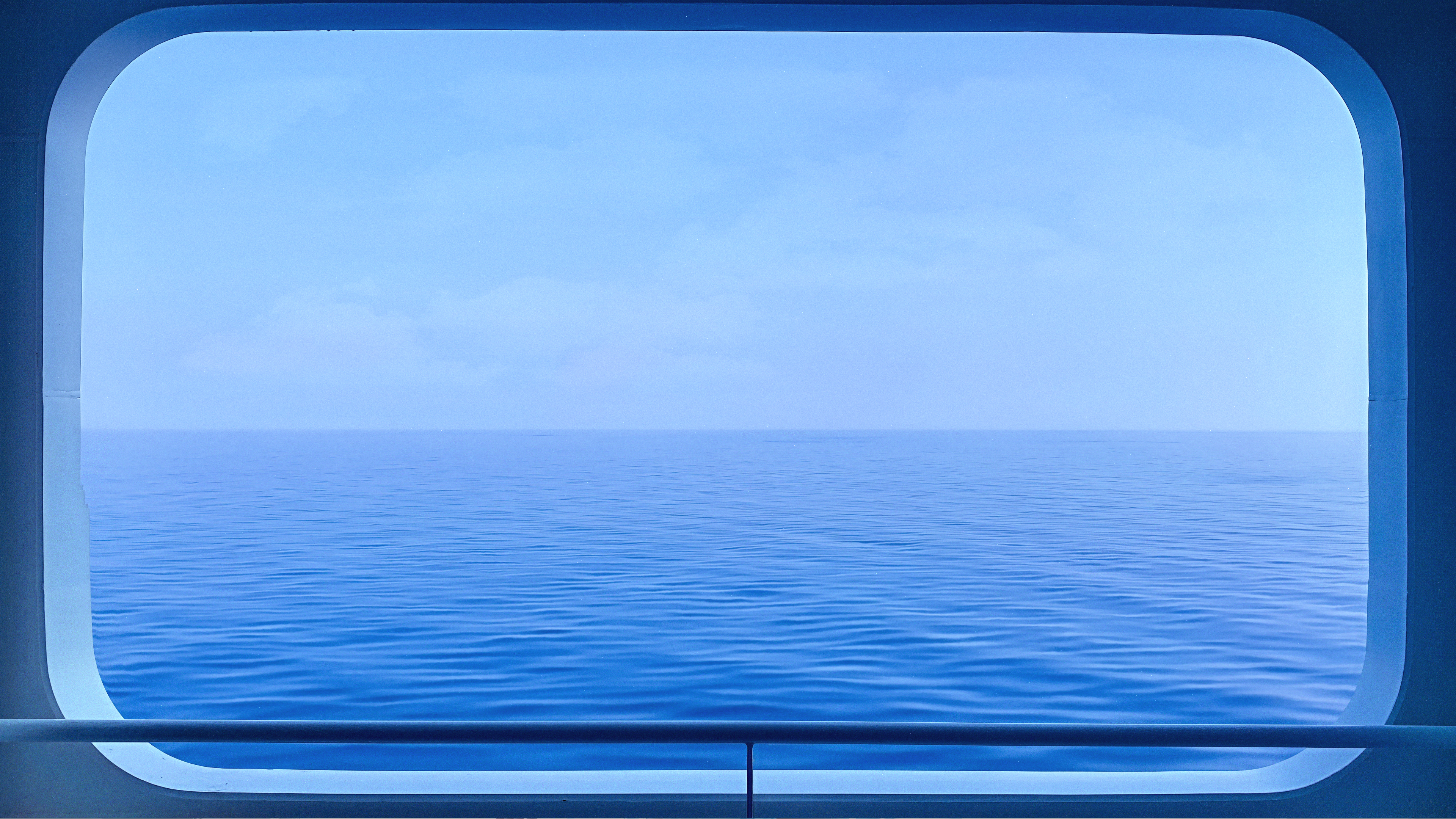 一窗海色4K高清风景壁纸3840x2160