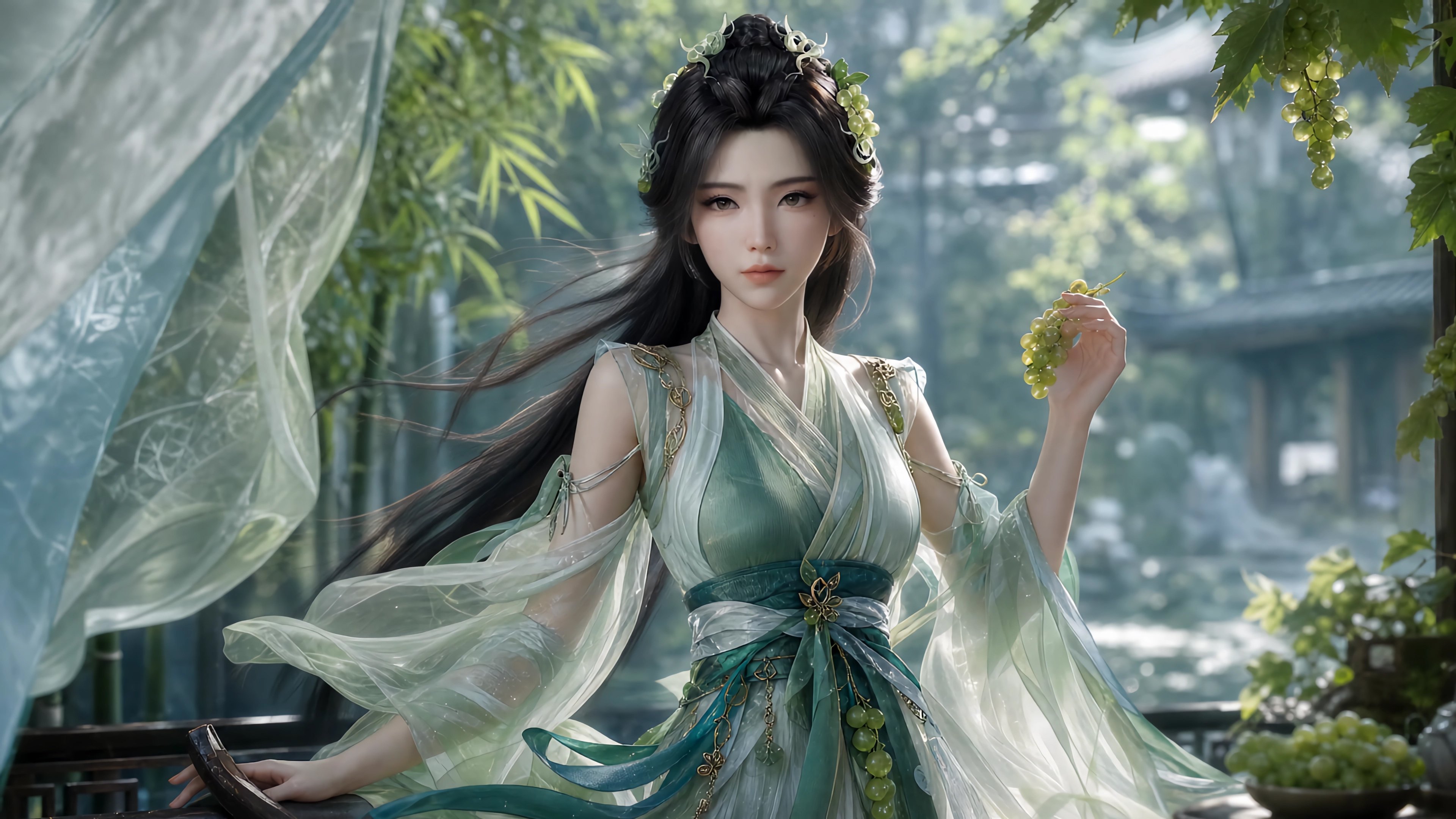 凡人修仙传菡云芝4K壁纸3840x2160