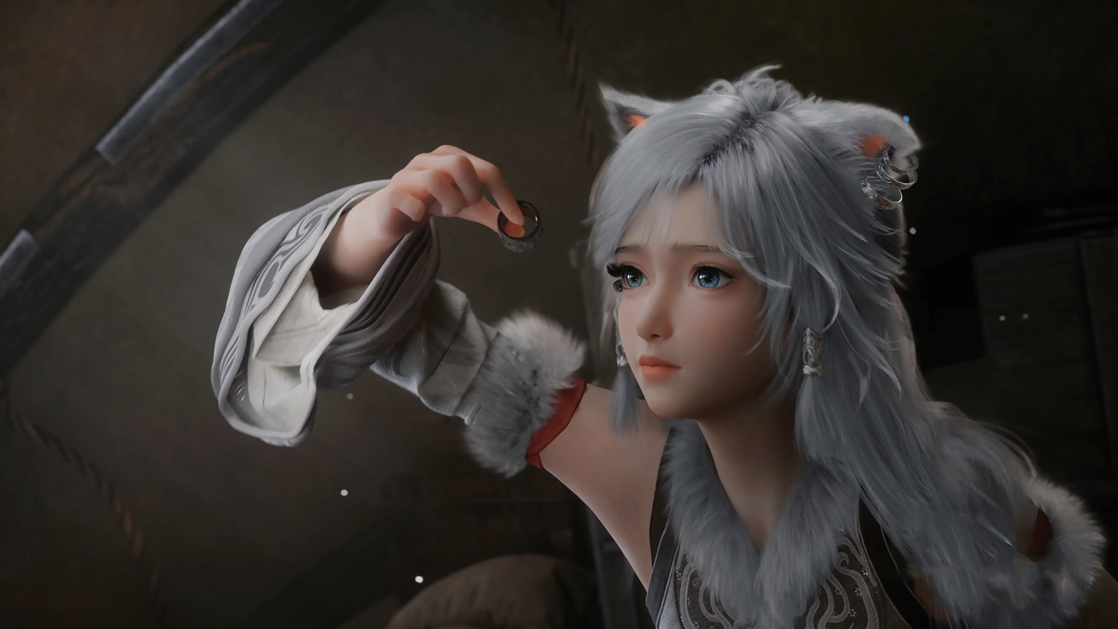 凡人修仙传银月4k壁纸3840x2160