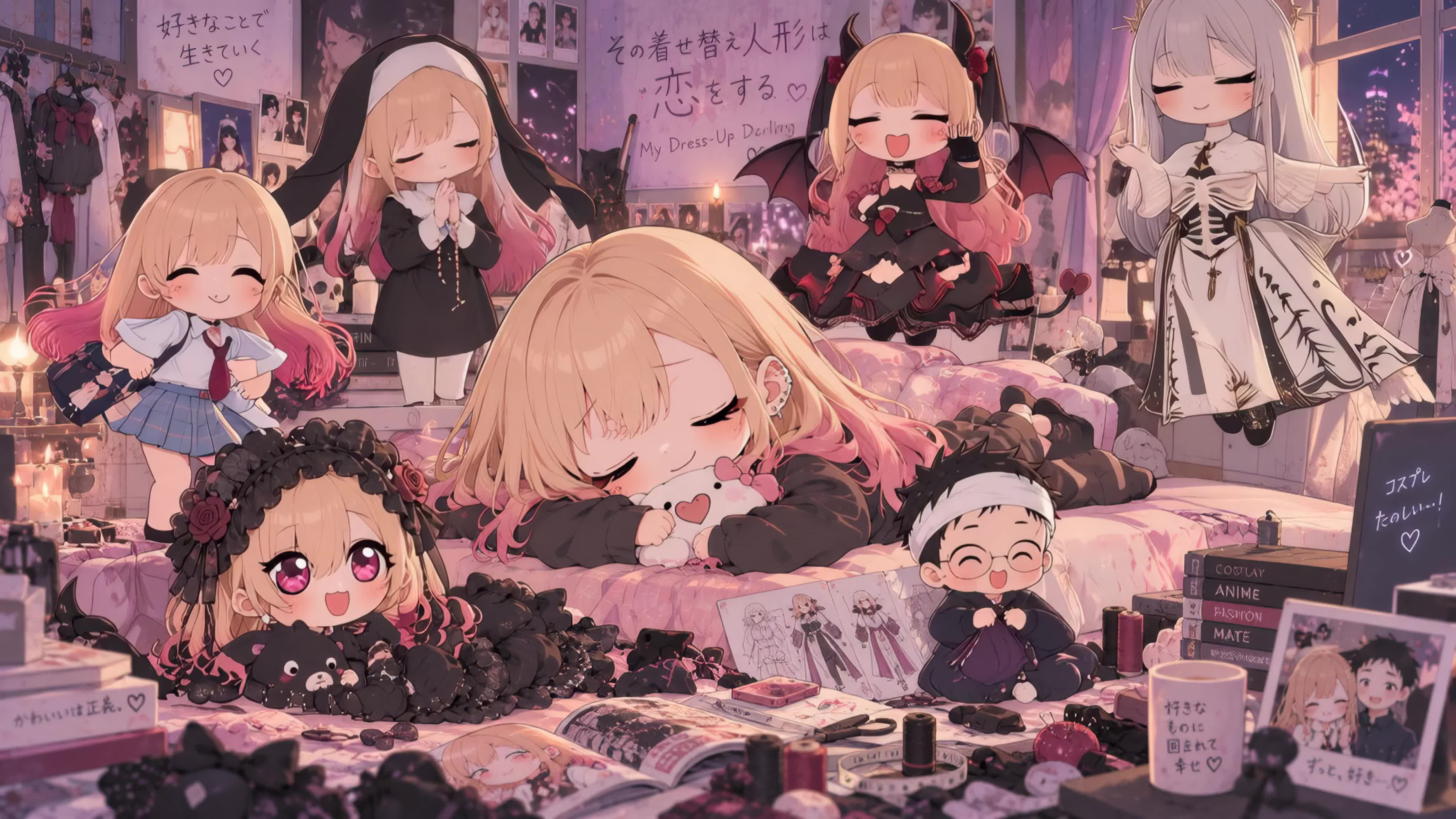 chibi marins