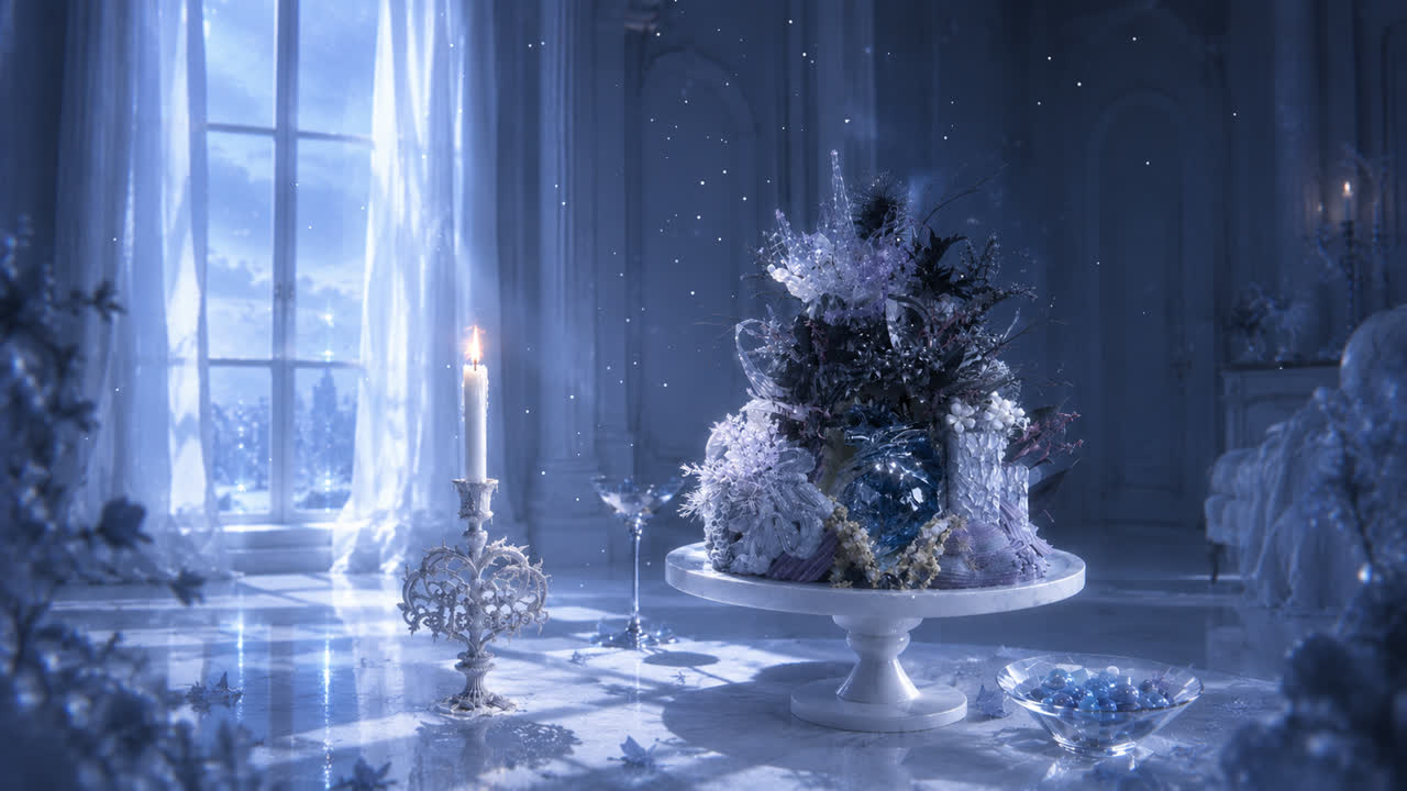 NMIXX Blue Valentine 壁纸