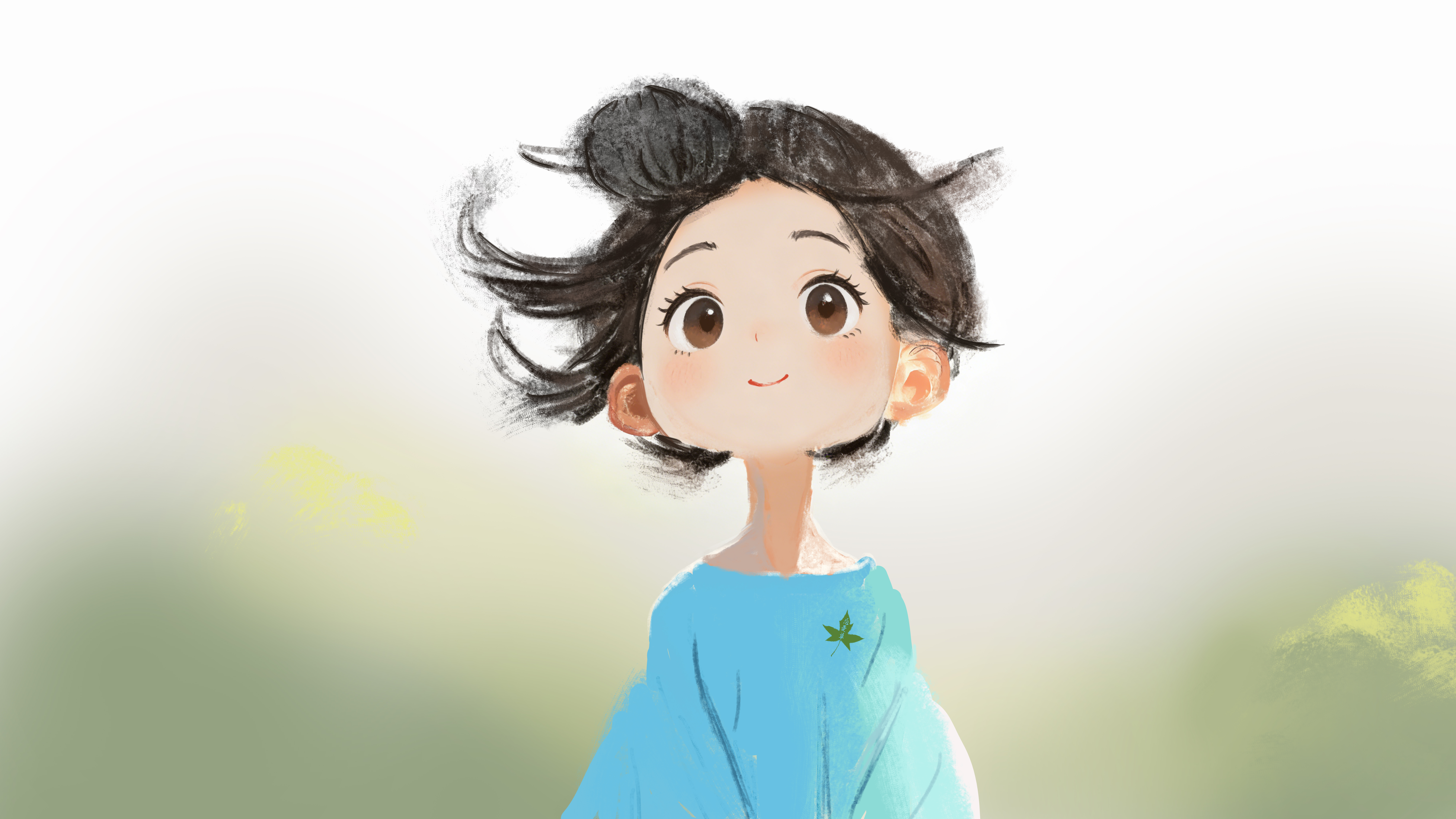 小悠 原创作者忘忧草 8K高清壁纸图片素材8000x4500