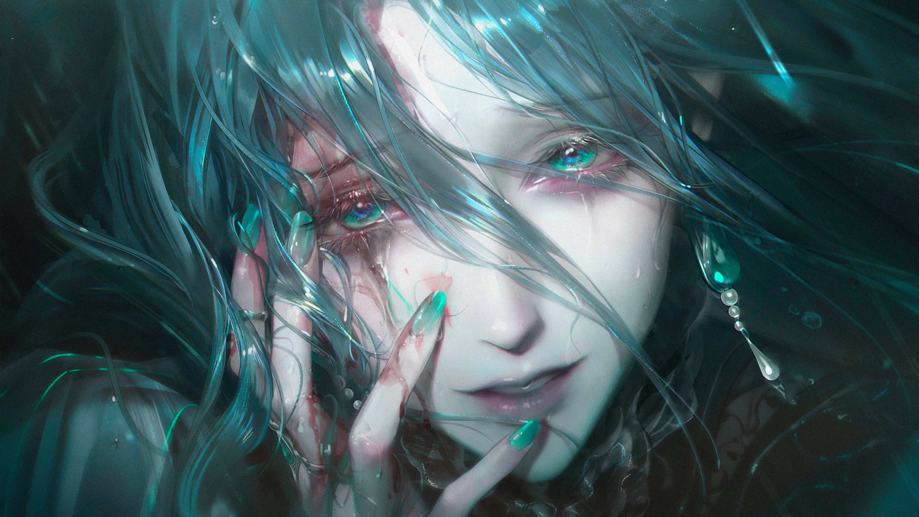无期迷途耶莱娜落泪4k高清壁纸3840x2160