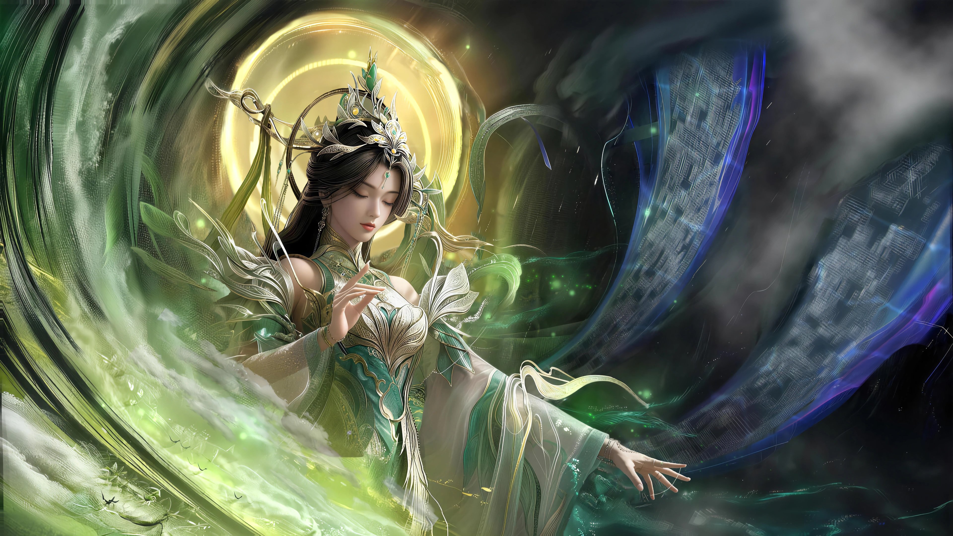 柳神 九劫焚天 4K电脑壁纸3840x2160
