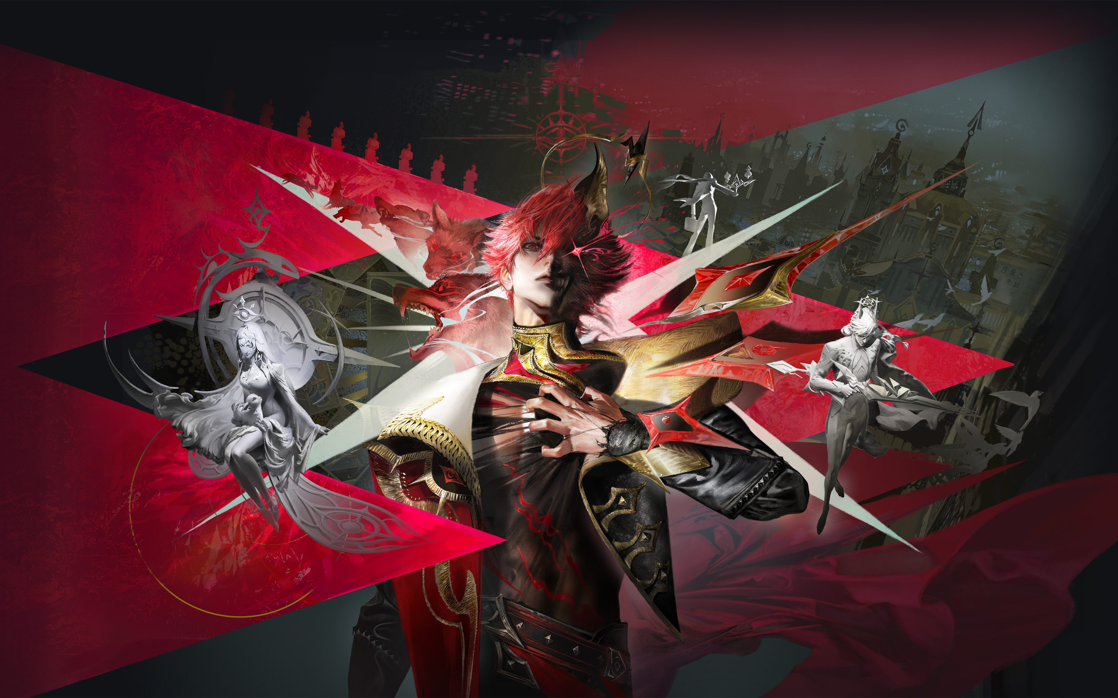 王者荣耀 澜 雾影狼魂 4K超清壁纸 3840x2400