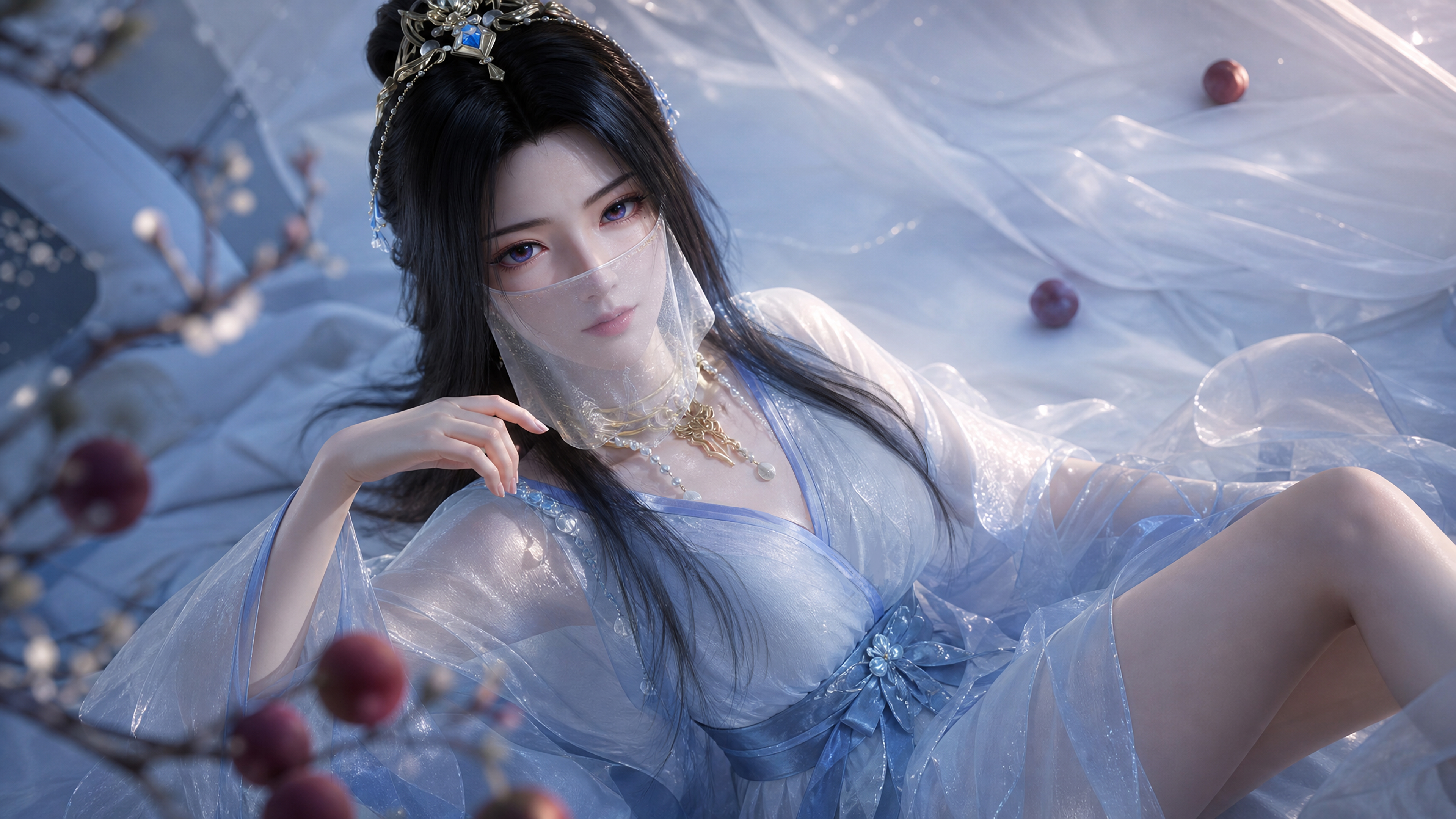 紫灵 凡人修仙传 缤纷夏日 4K壁纸 3840x2160