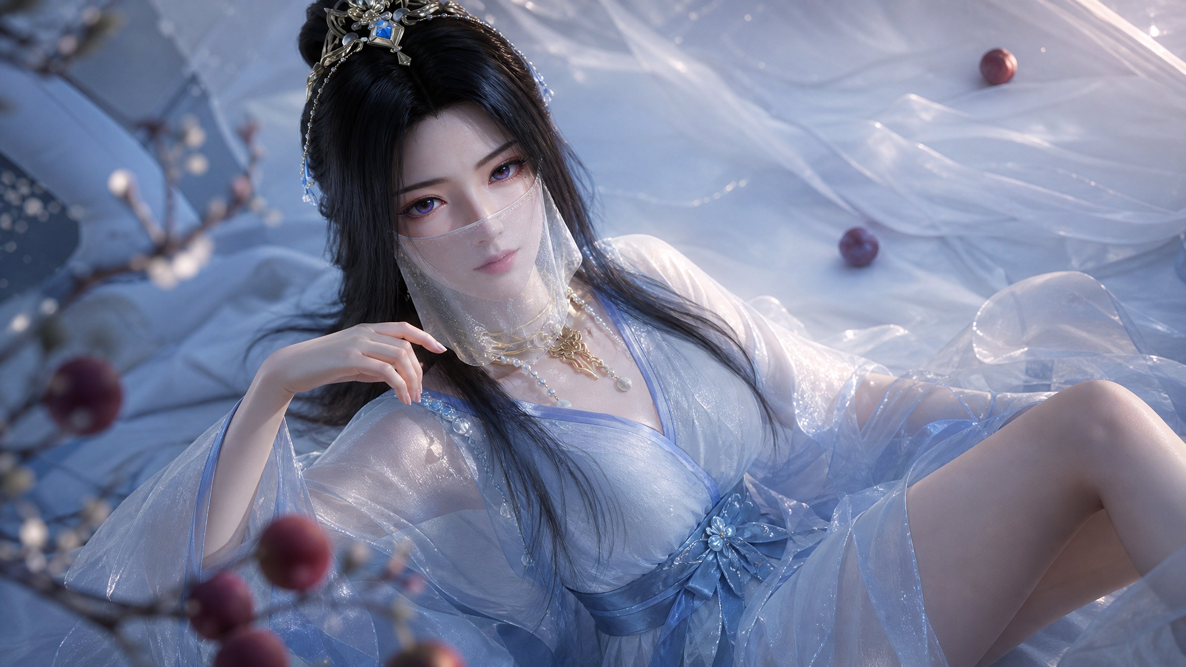 紫灵 凡人修仙传 缤纷夏日 4K壁纸 3840x2160