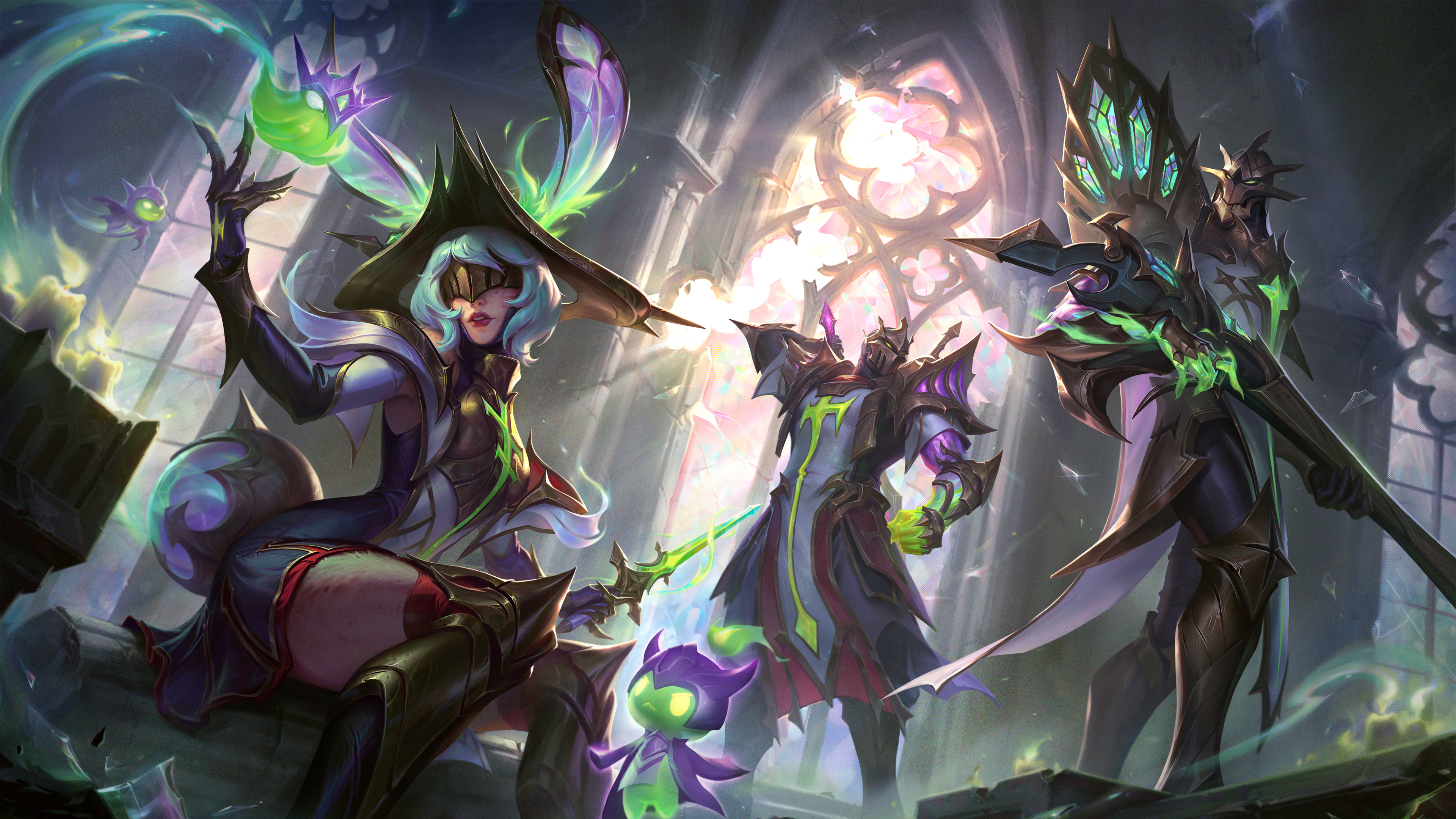 英雄联盟LOL 绝息圣堂 慎 4K高清游戏壁纸3840x2160