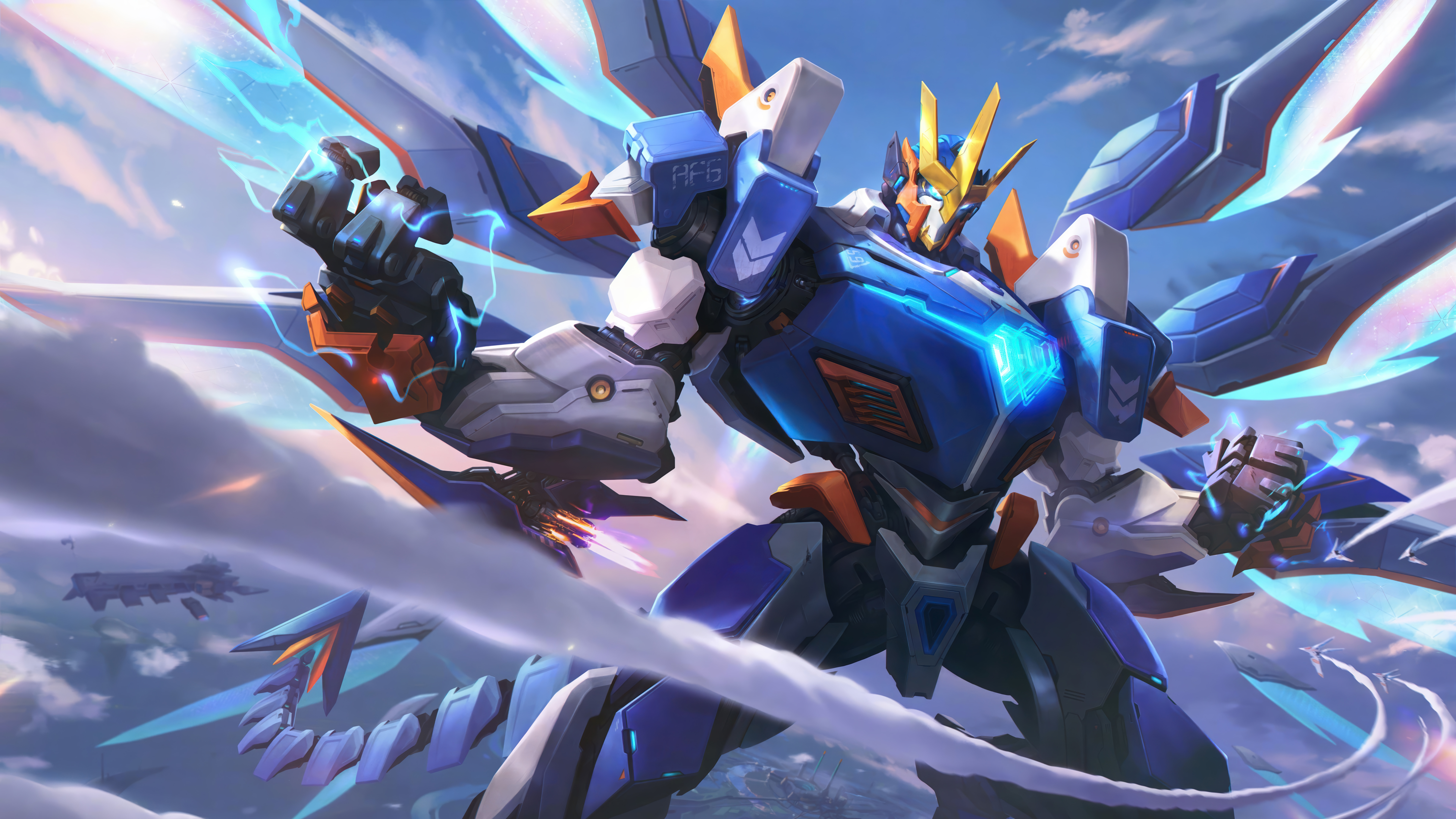 英雄联盟Mecha Galio 机甲 8K游戏壁纸 7680x4320