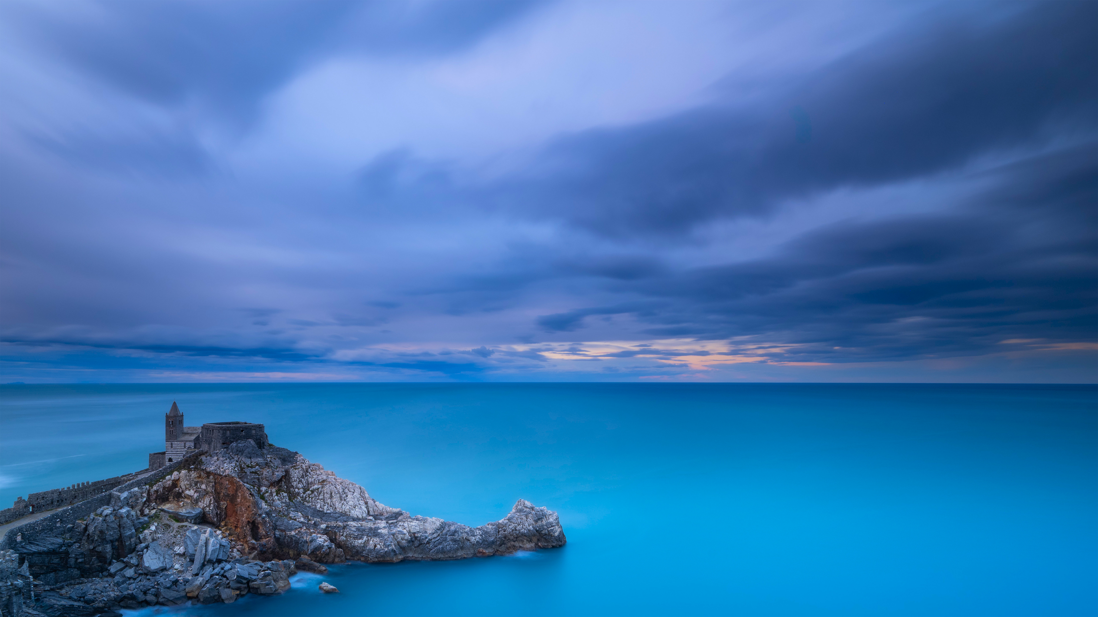 蓝色大海风景4K壁纸3840x2160