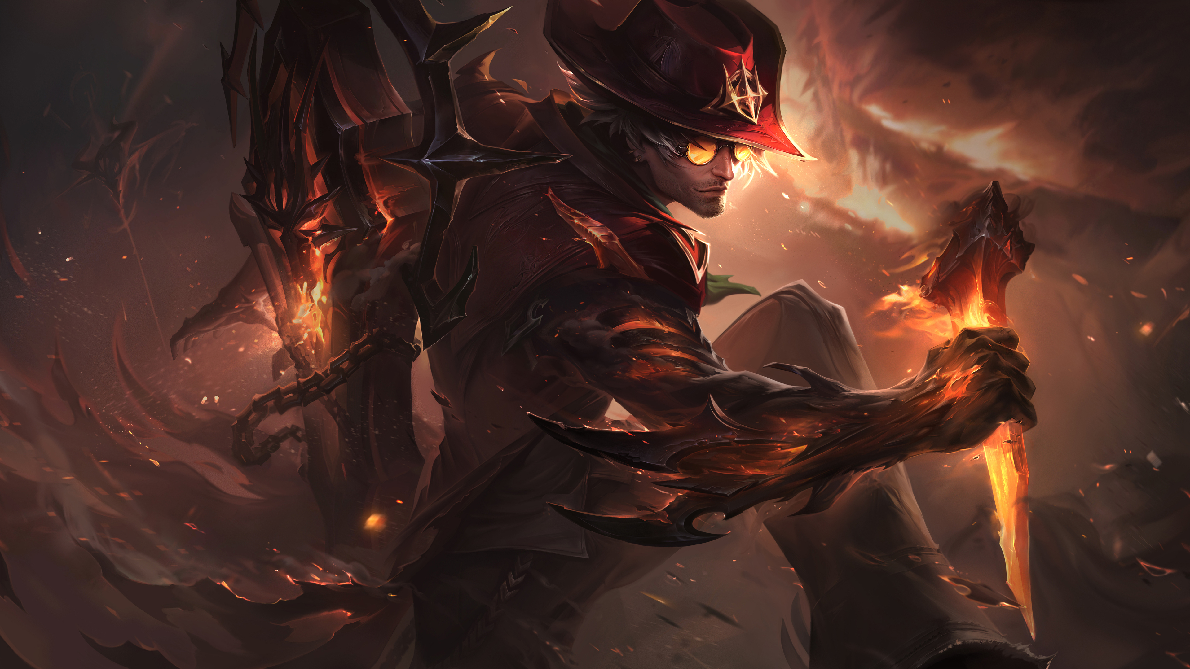西部魔影 洛克 英雄联盟LOL 4K游戏壁纸