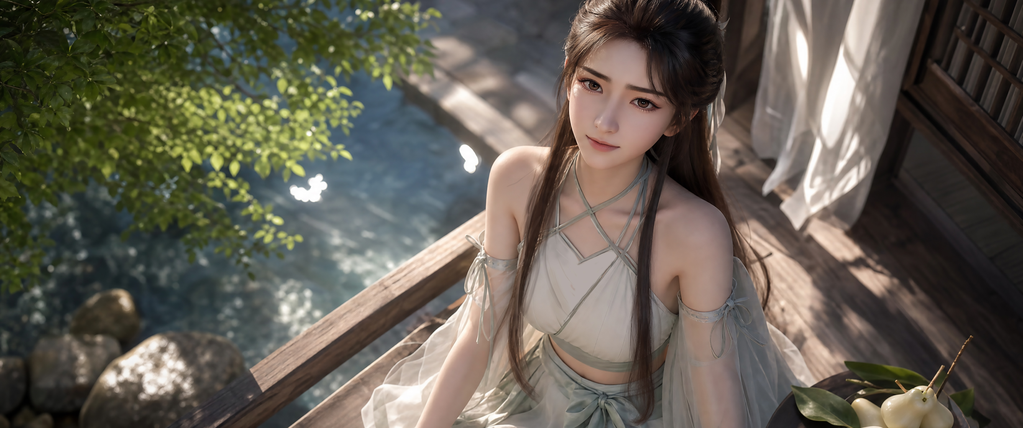 辛如音 凡人修仙传 缤纷夏日 带鱼屏高清壁纸3440x1440
