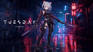简·杜·霓虹雨夜双刃