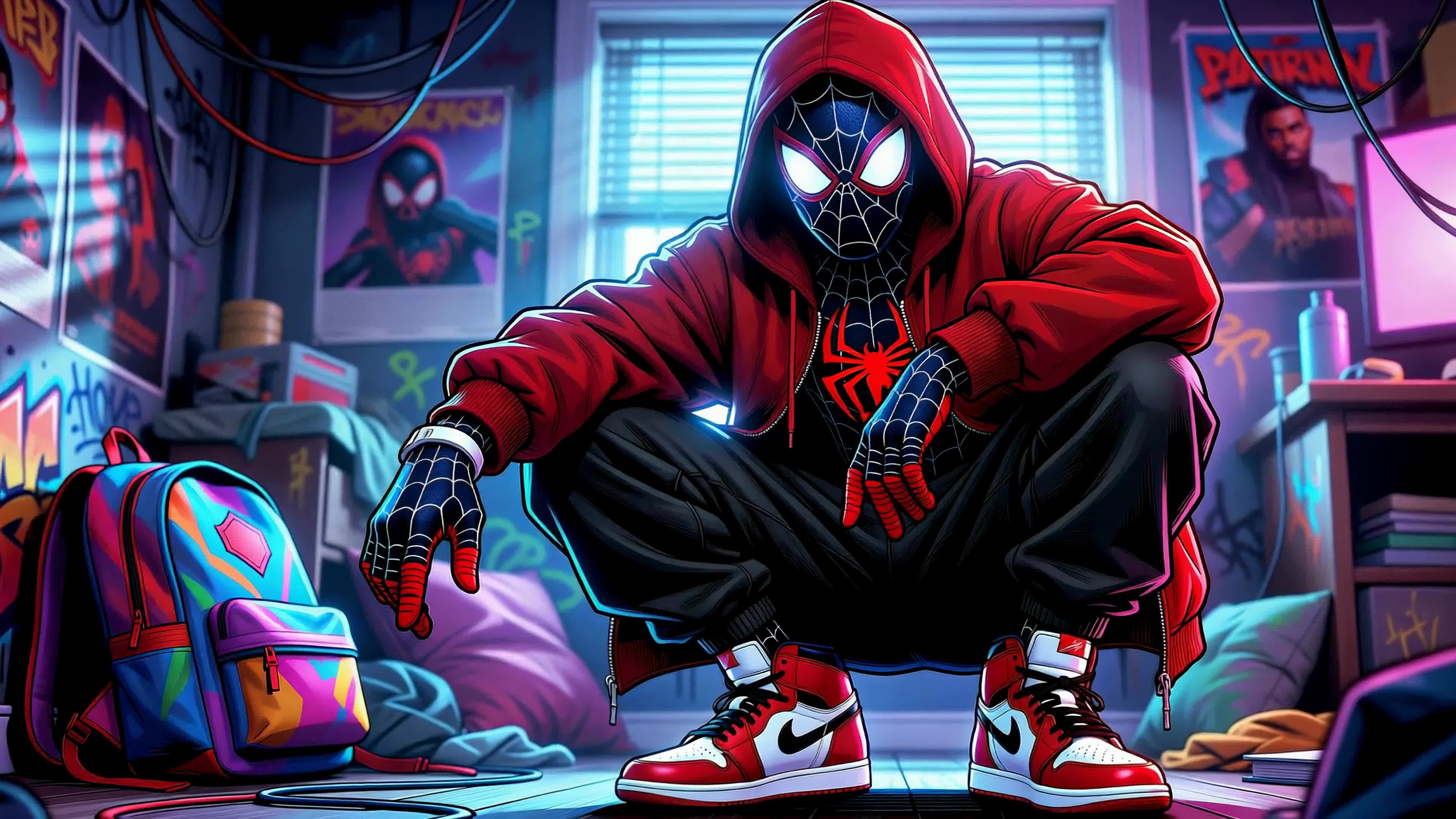 潮流街头蜘蛛侠