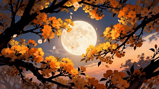 中秋夜景