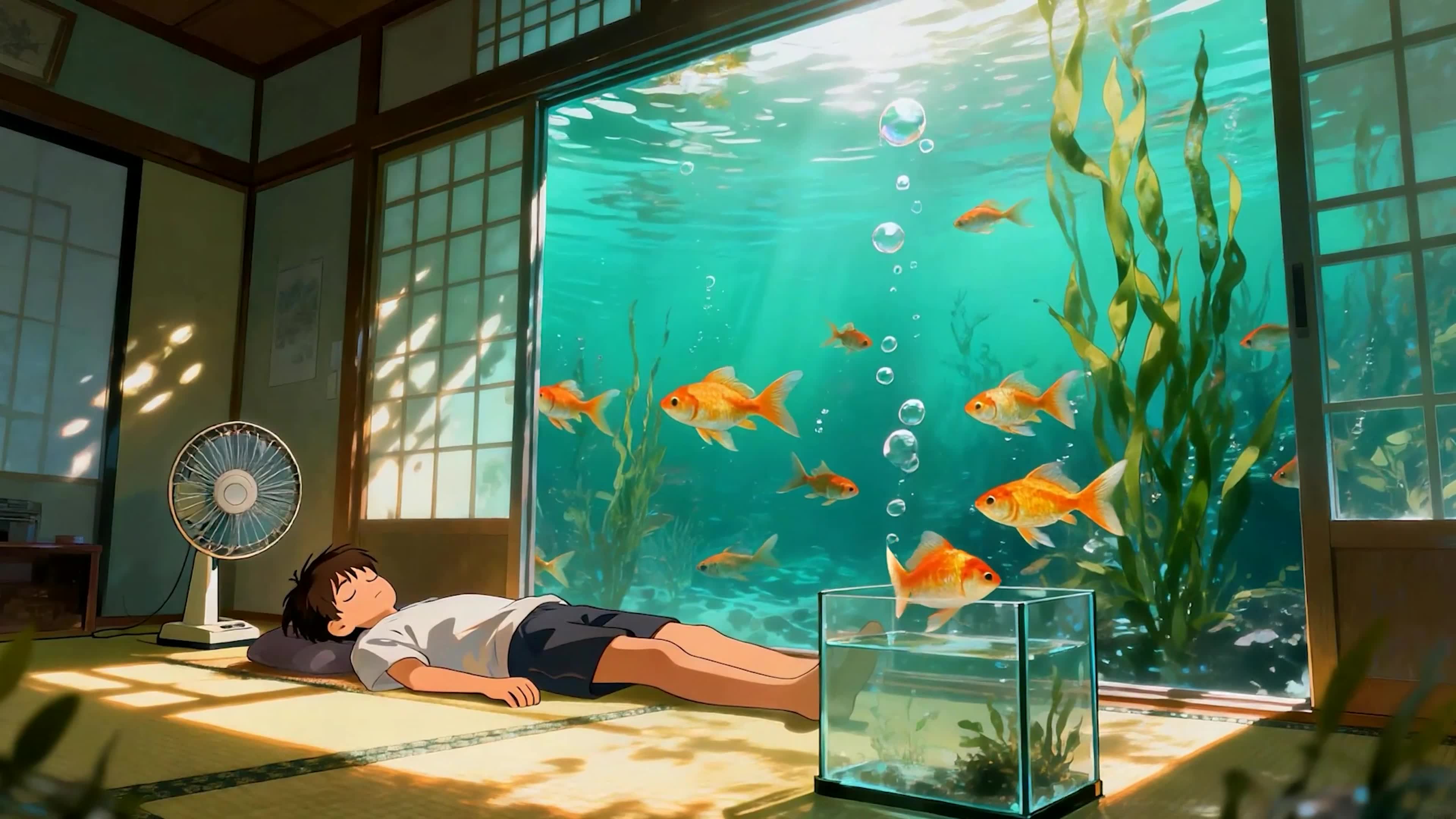 护眼鱼群