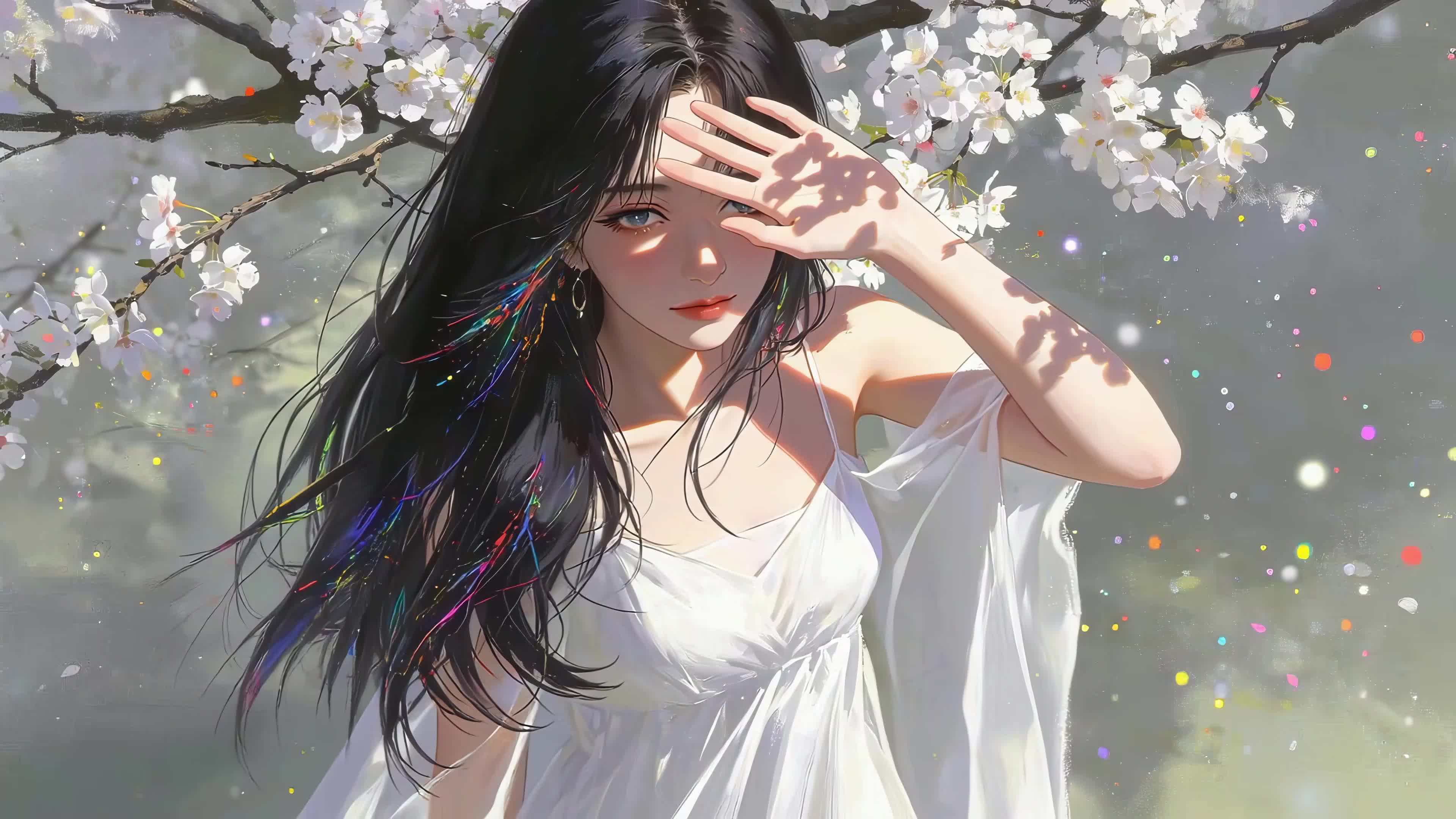 气质长发美女