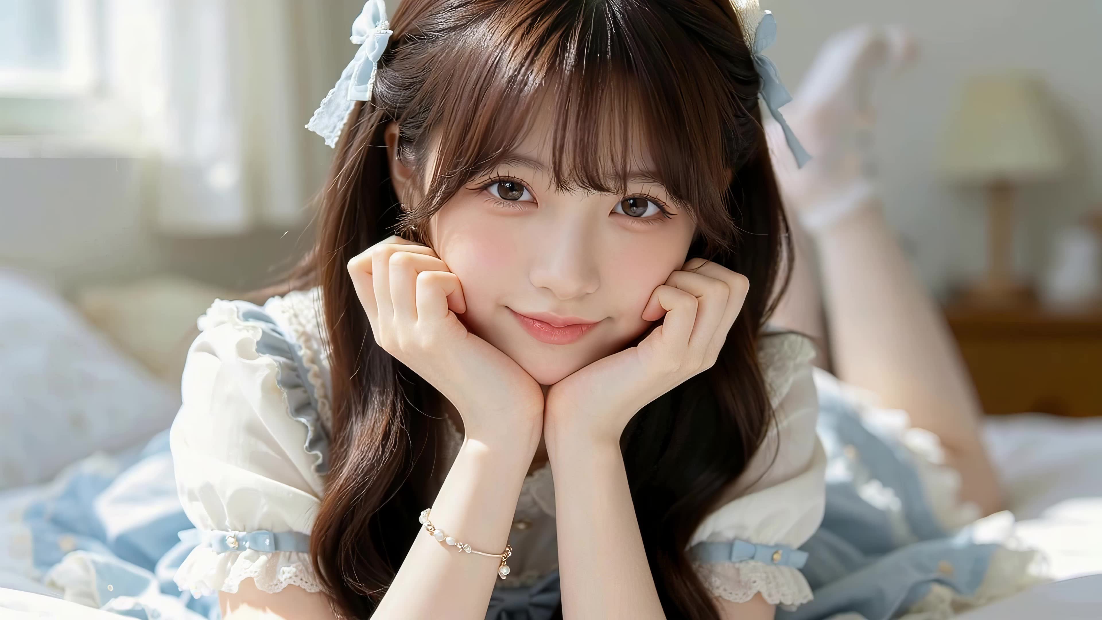 可爱美女