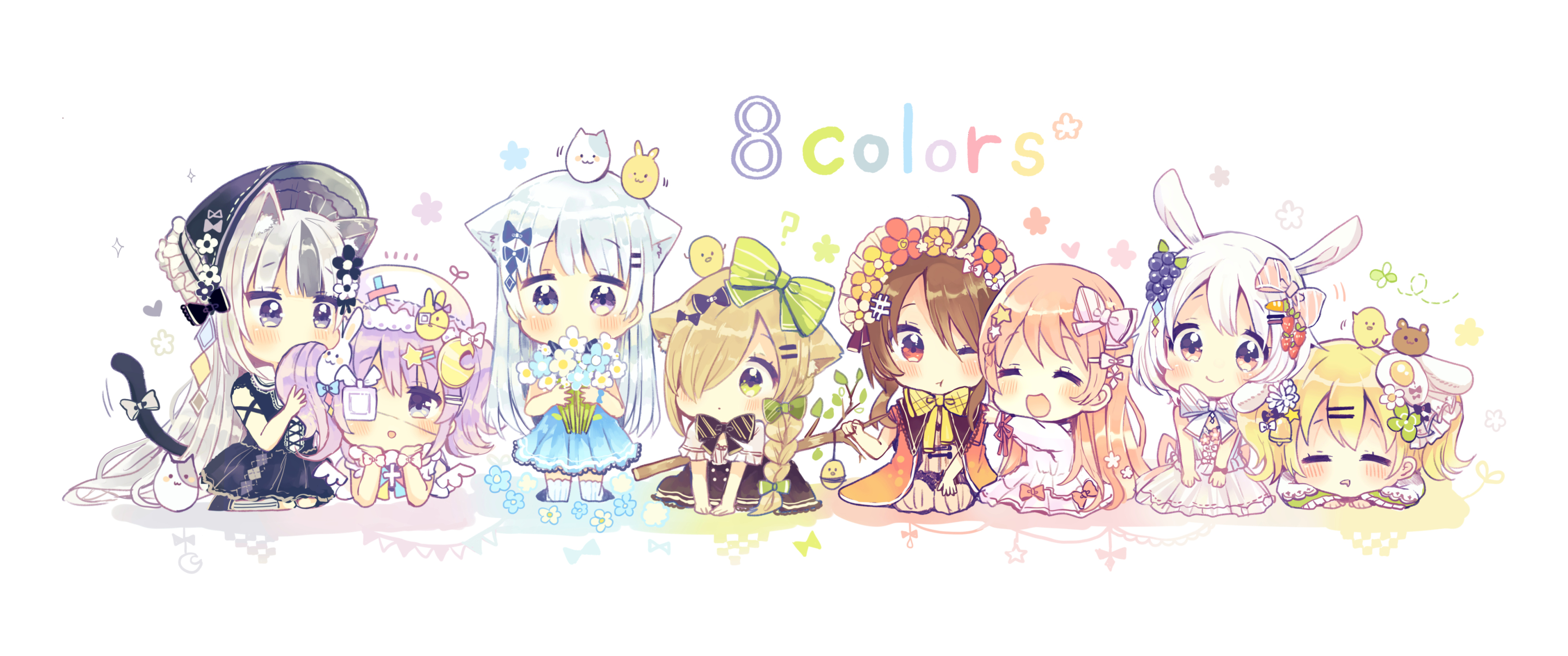 8colors 8个可爱小女孩3_19947