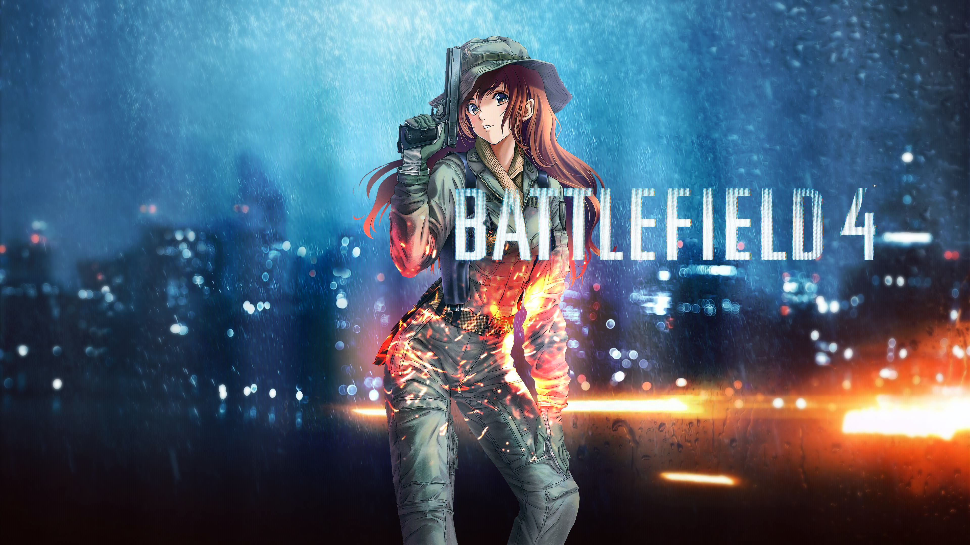 battlefield4动漫美少女
