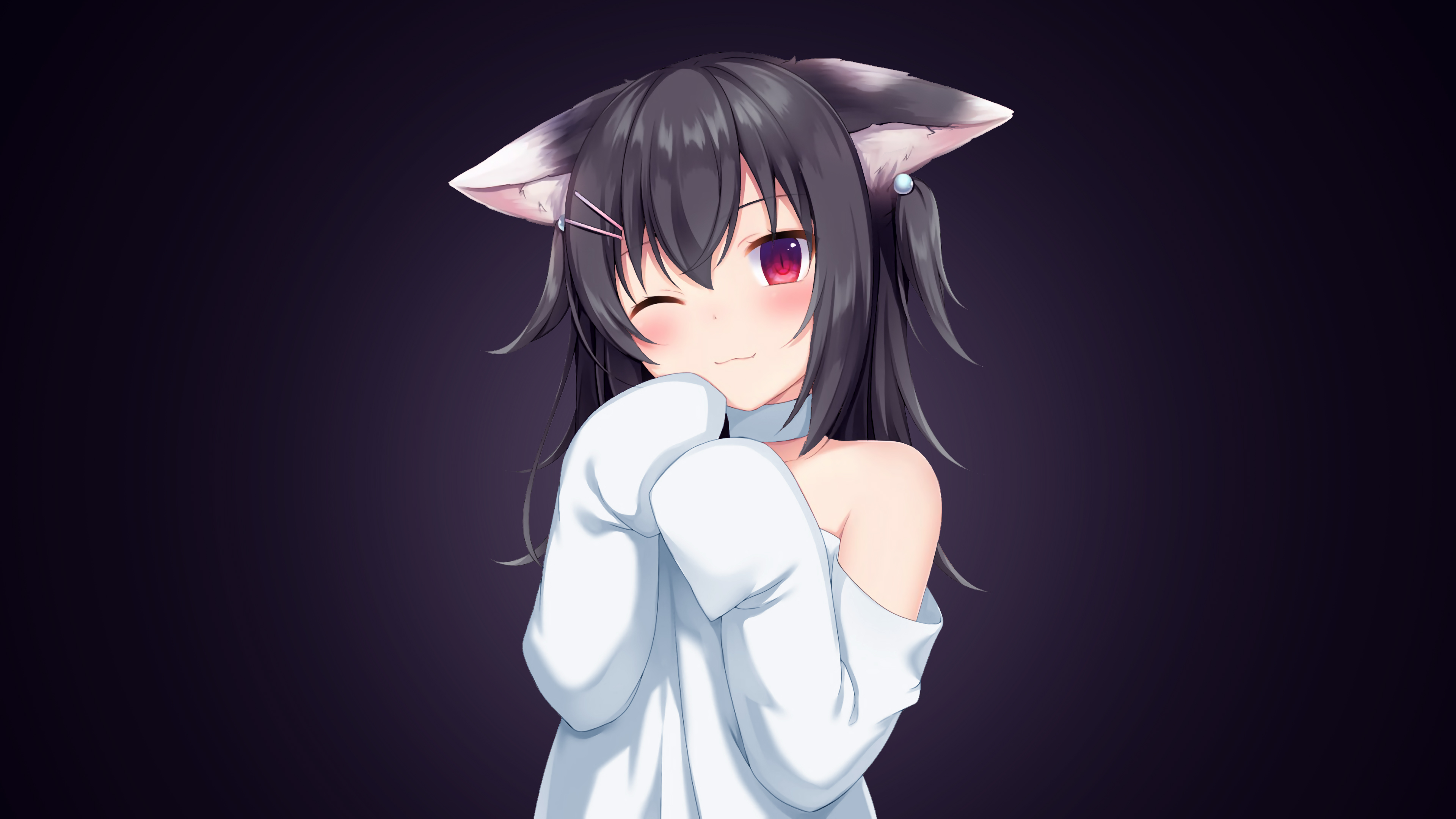 Black Cat 黑猫4k动漫壁