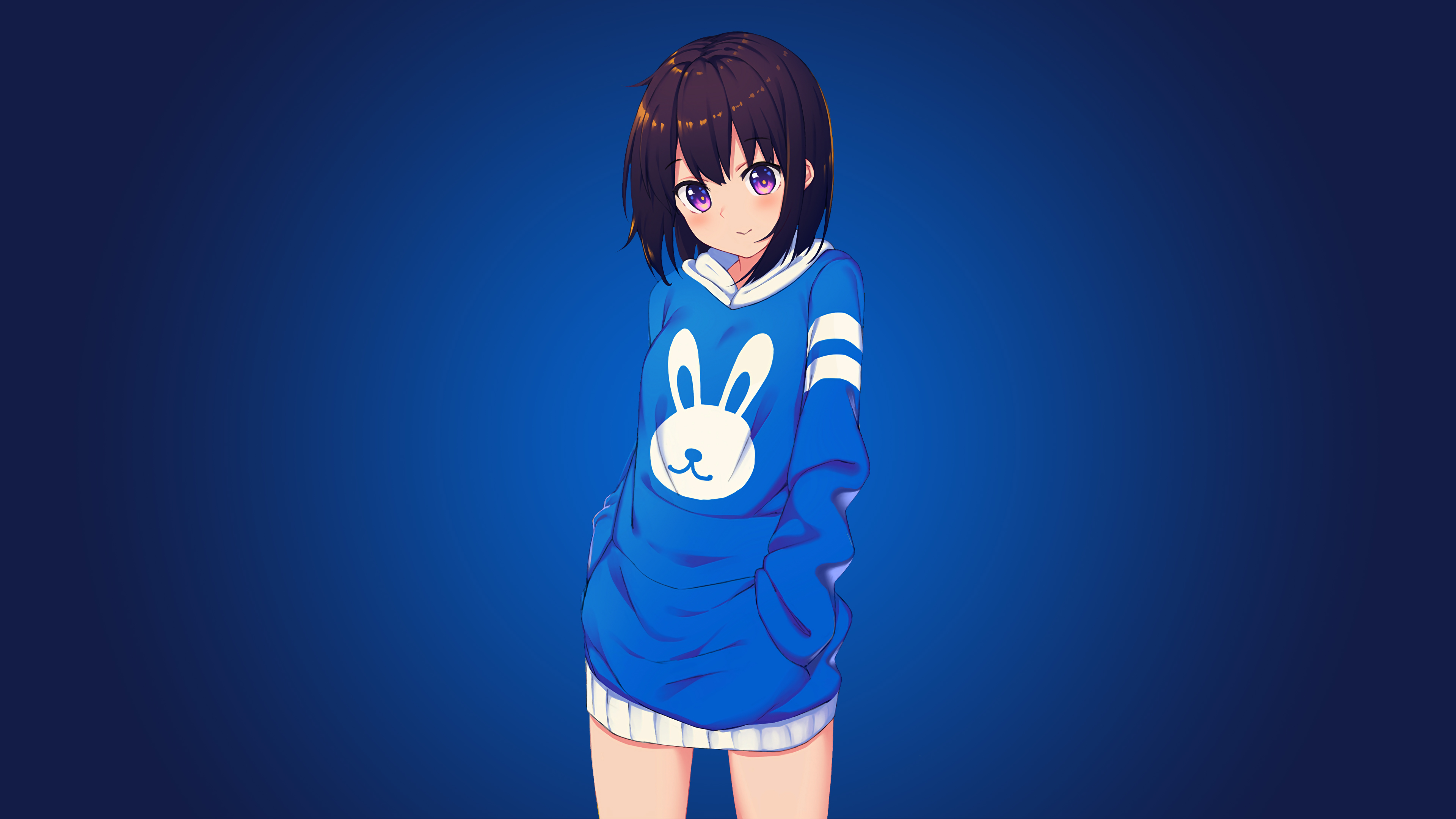 Blue Bunny Girl 蓝兔女