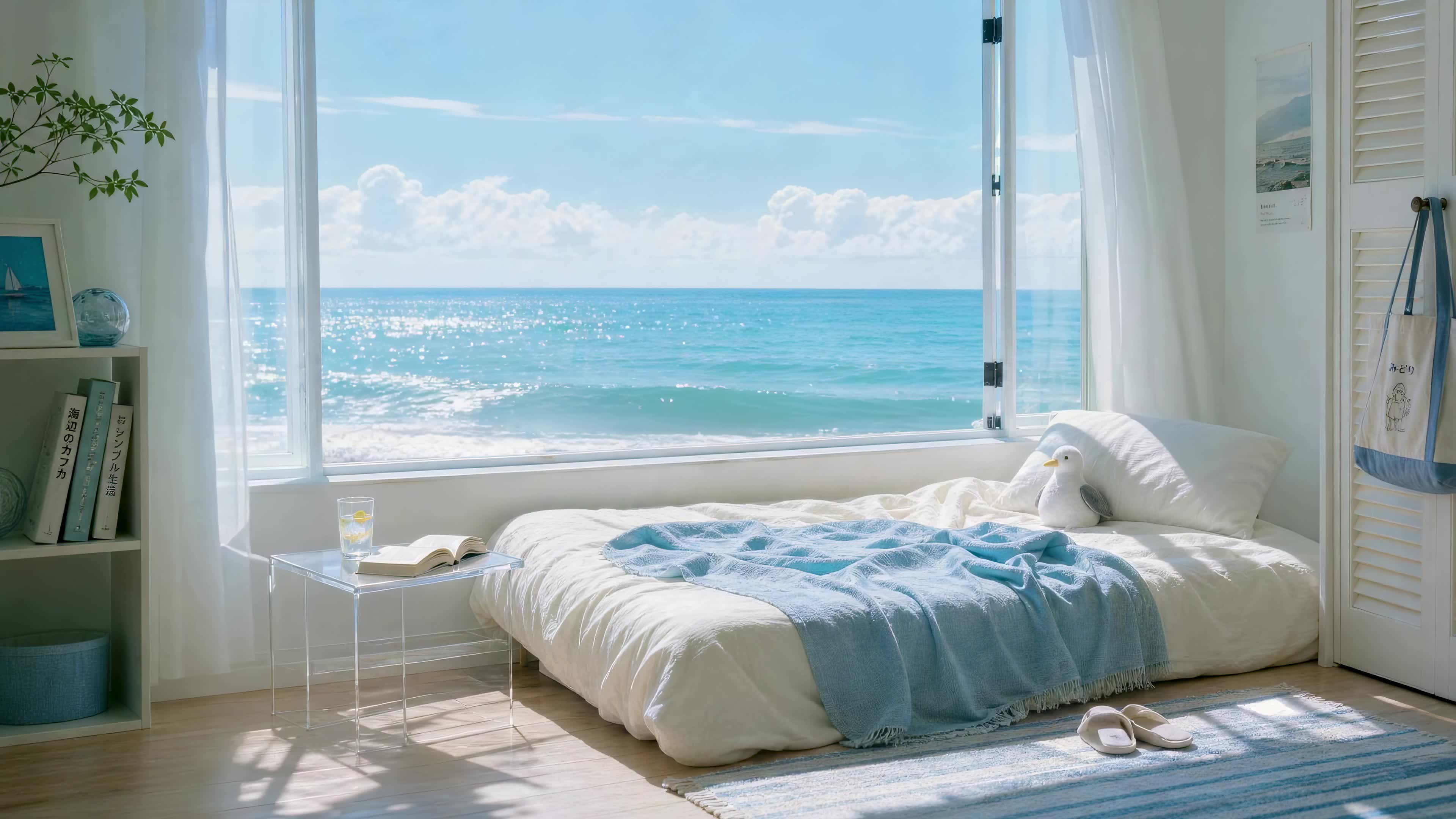 清新海景卧室