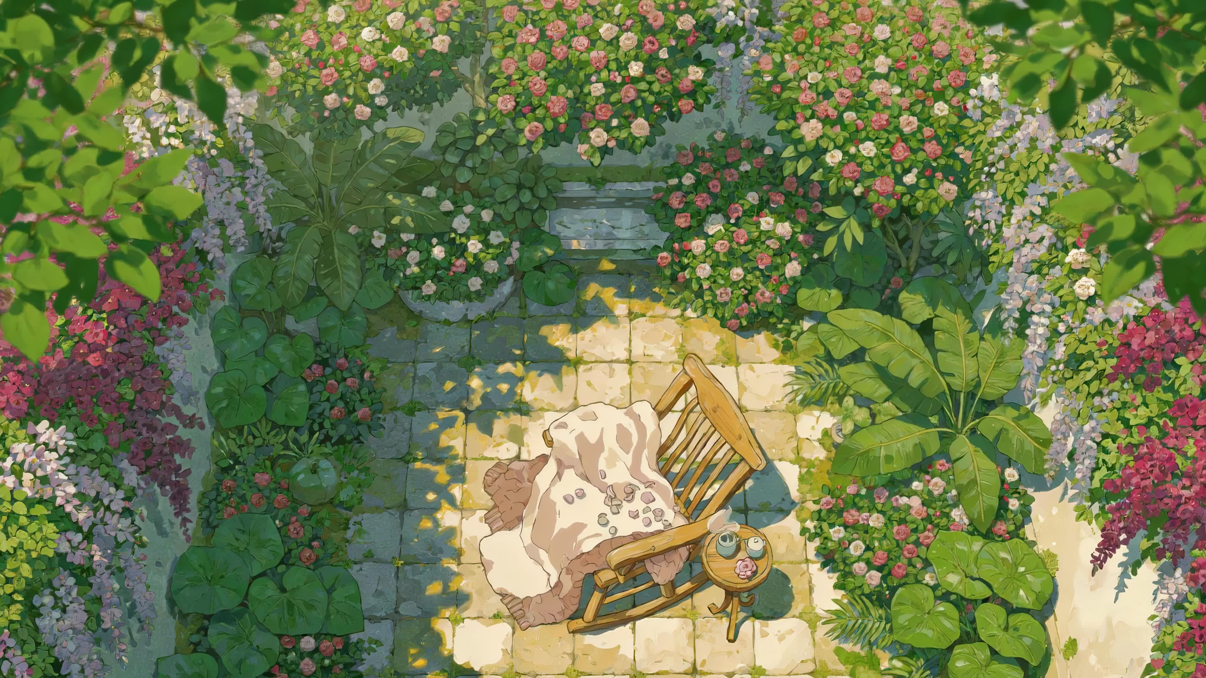 清新花园小院
