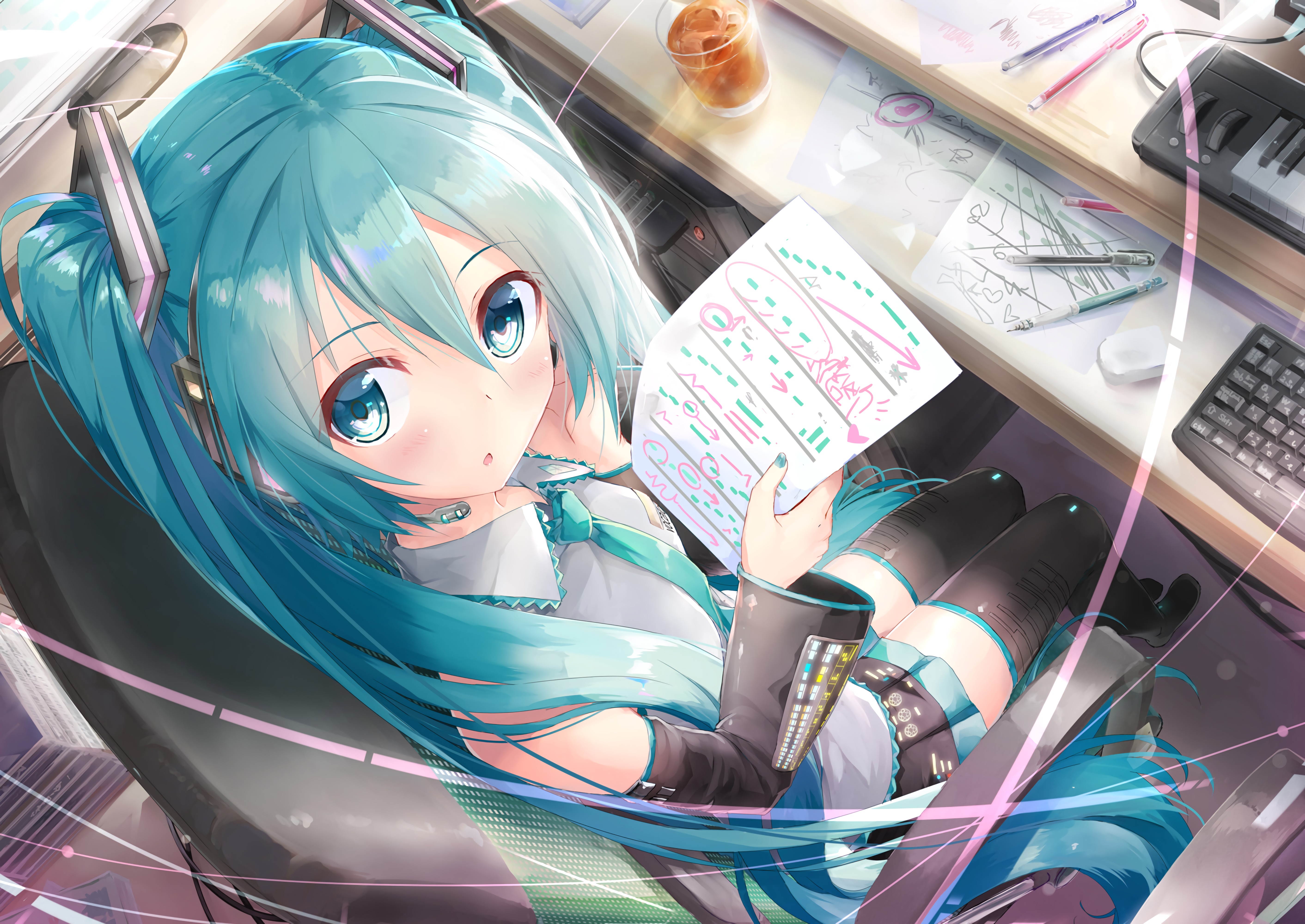 初音未来 大眼睛初音 5k