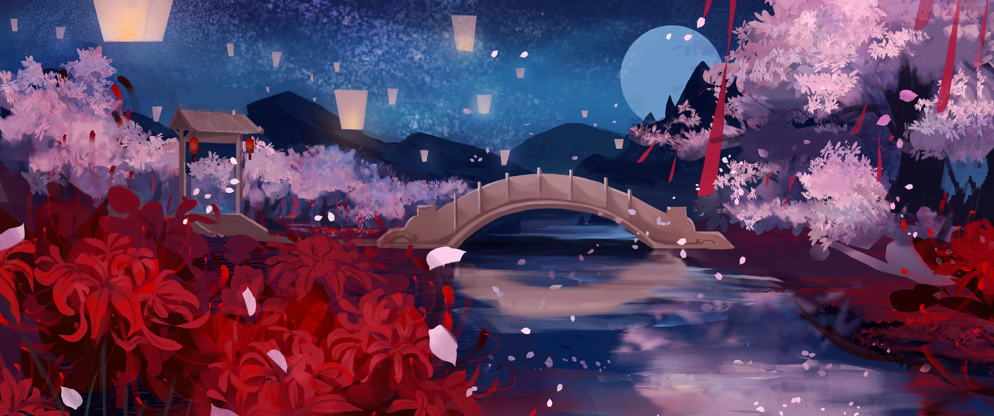 奈何桥3440x1440壁纸_19738