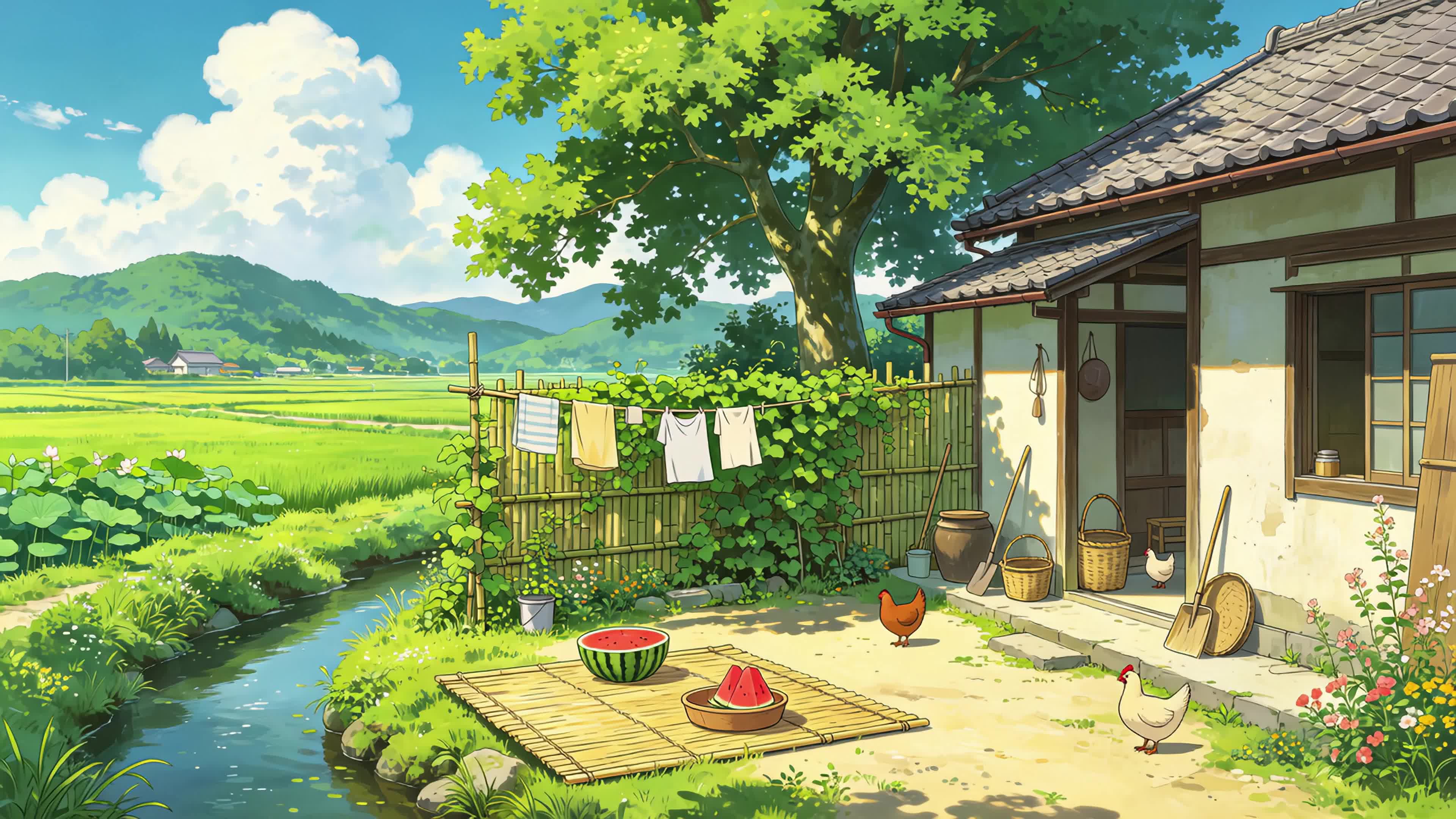 夏日乡居