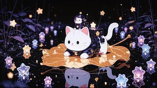 星夜旅猫