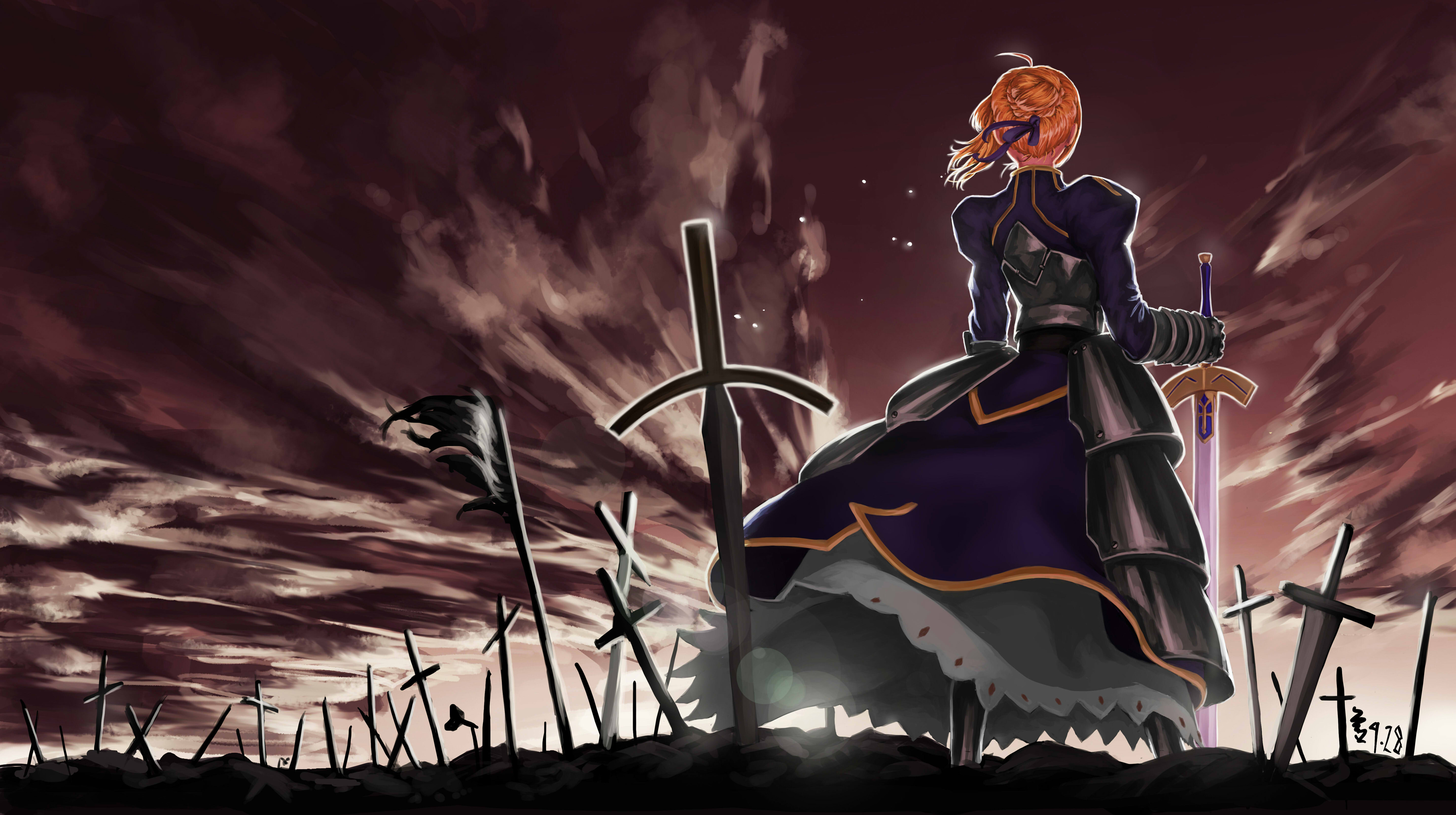 孤独的巡礼Saber fate 6