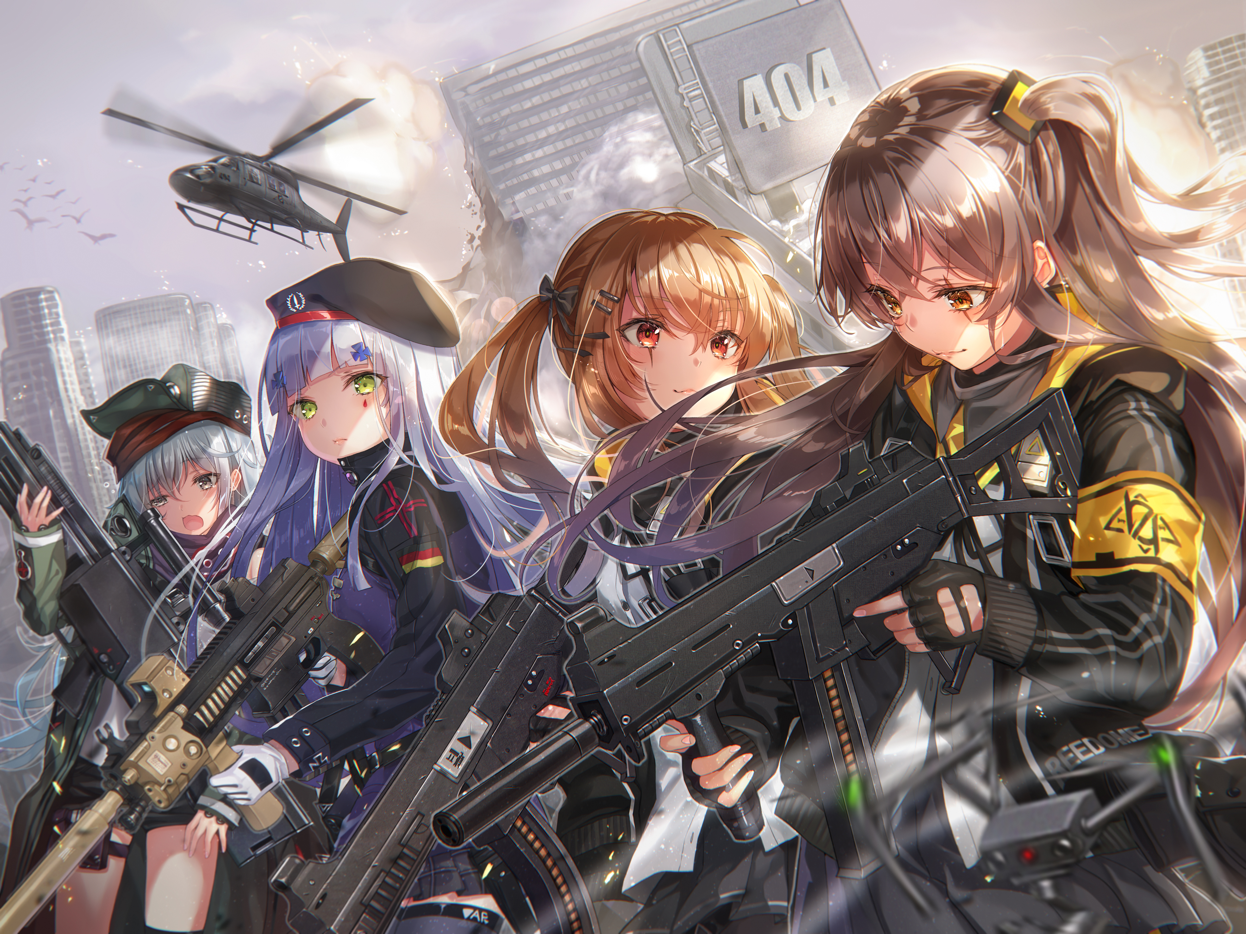 少女前线404小队成员4k
