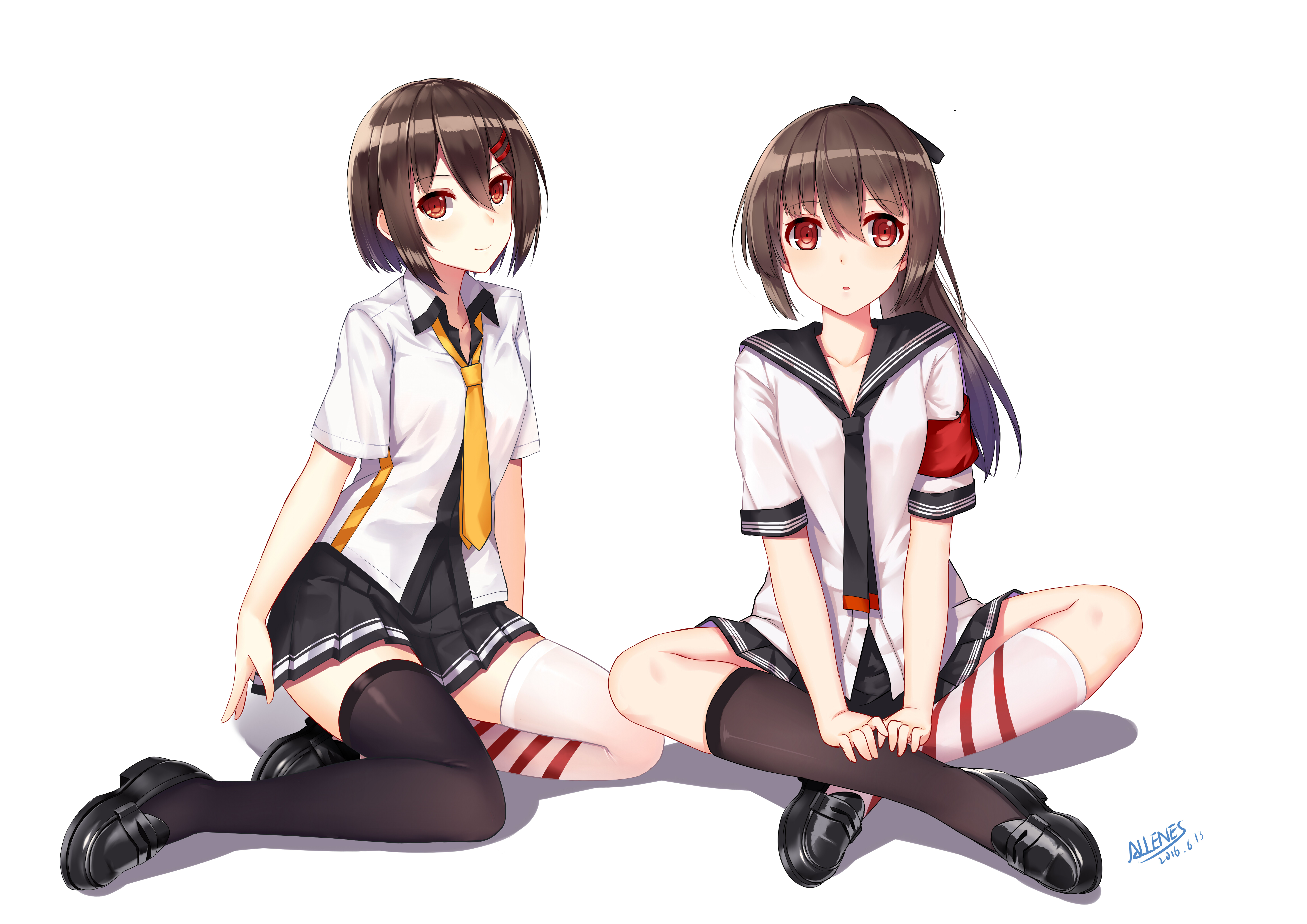 战舰少女 绫波 敷波 5k