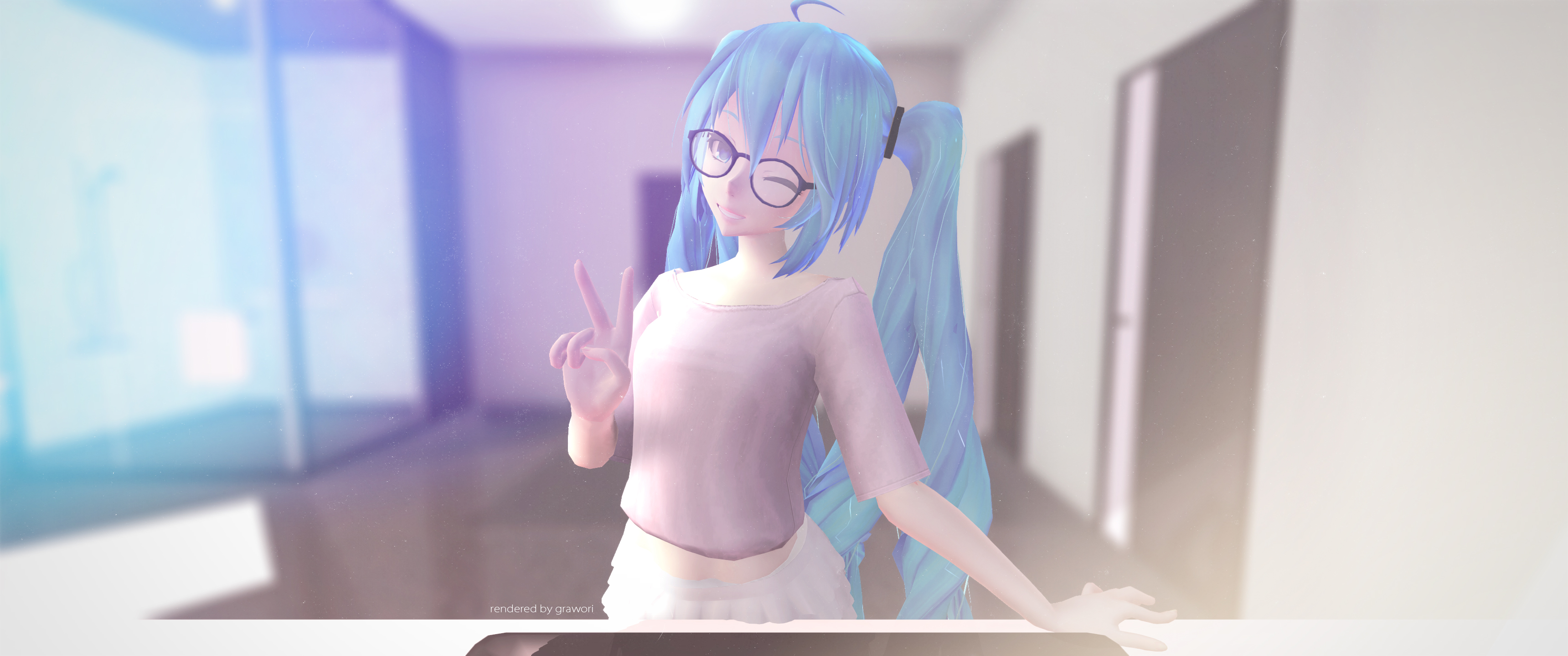 新的开始可爱女生3440x1