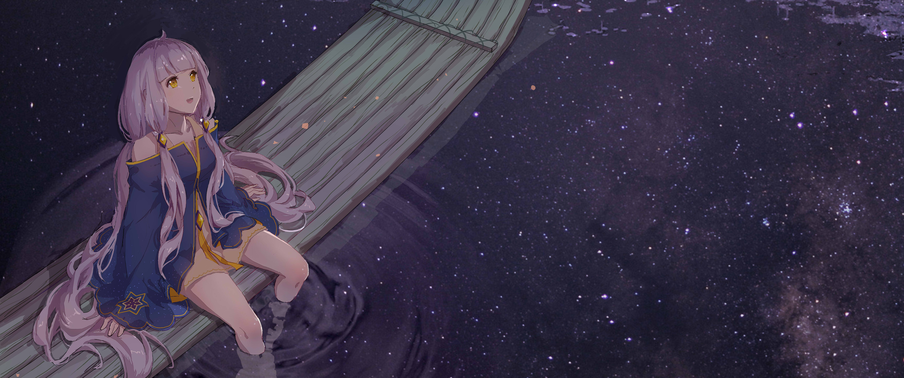 星尘游星空3440x1440壁