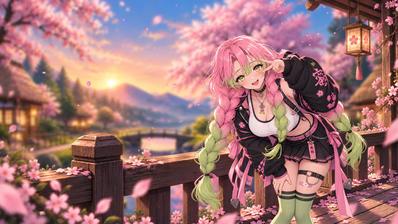 甘露寺蜜璃 | 鬼灭之刃 | 4K