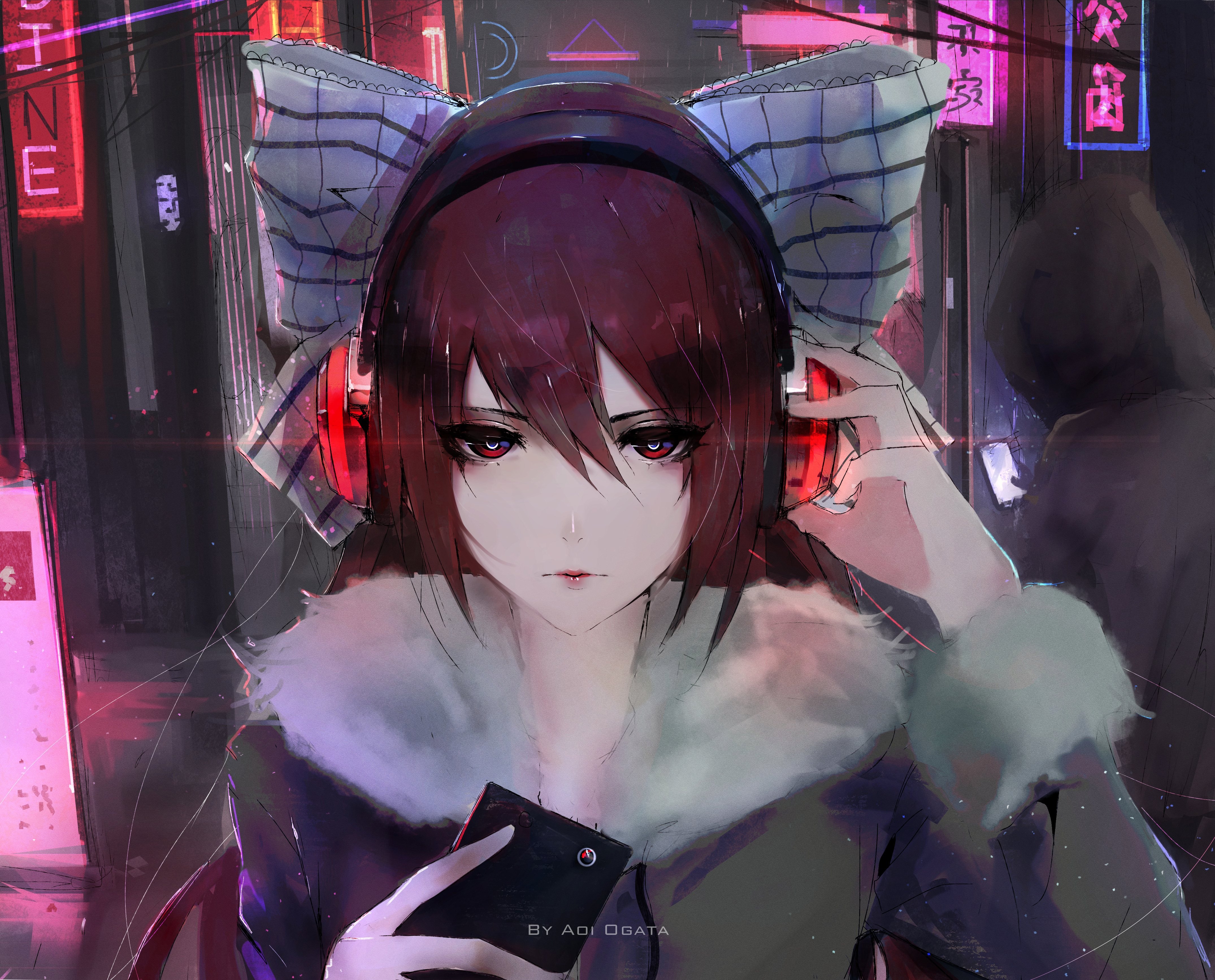 耳机 女生 xKito插图4k_20857