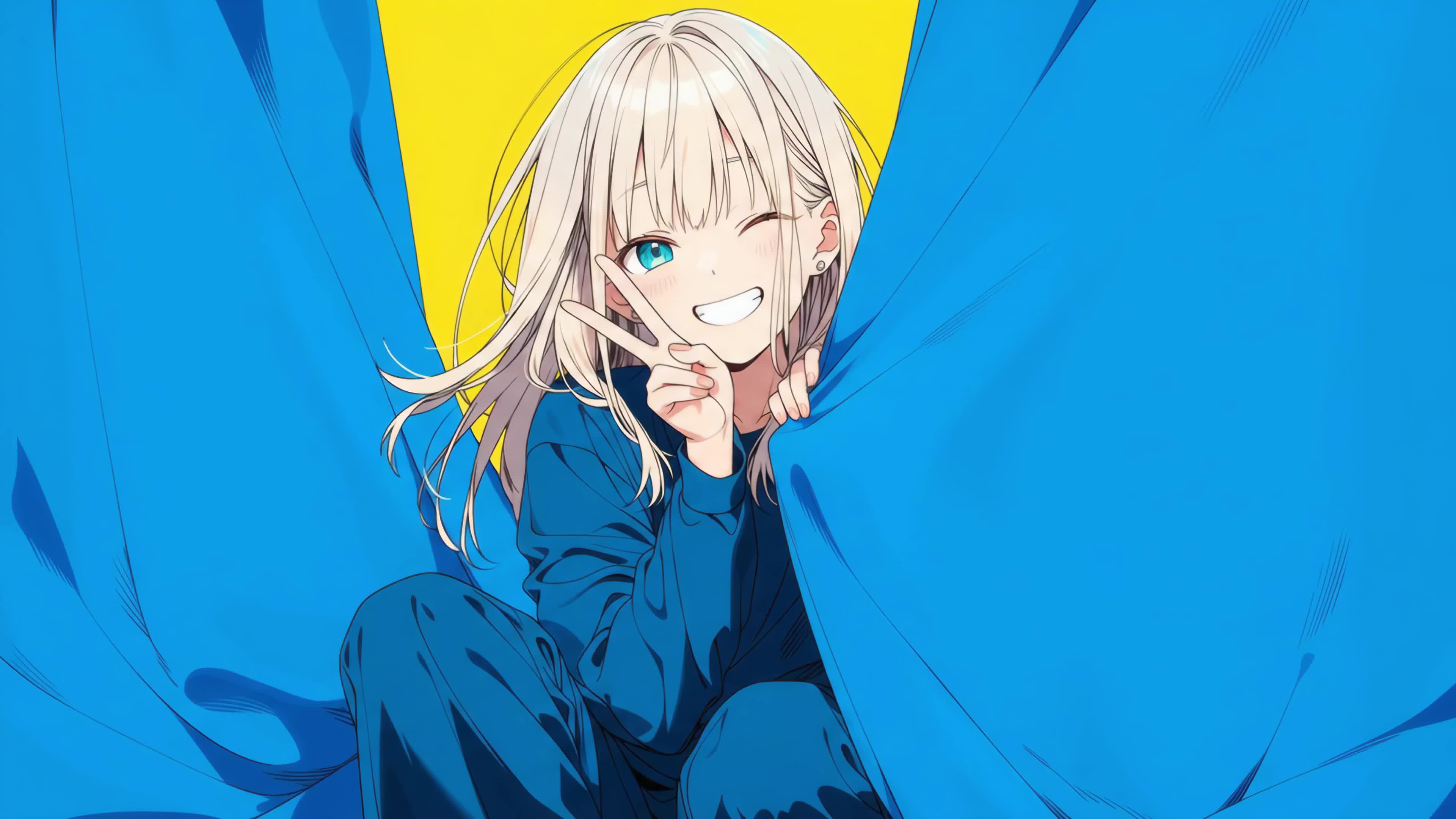 微笑美少女