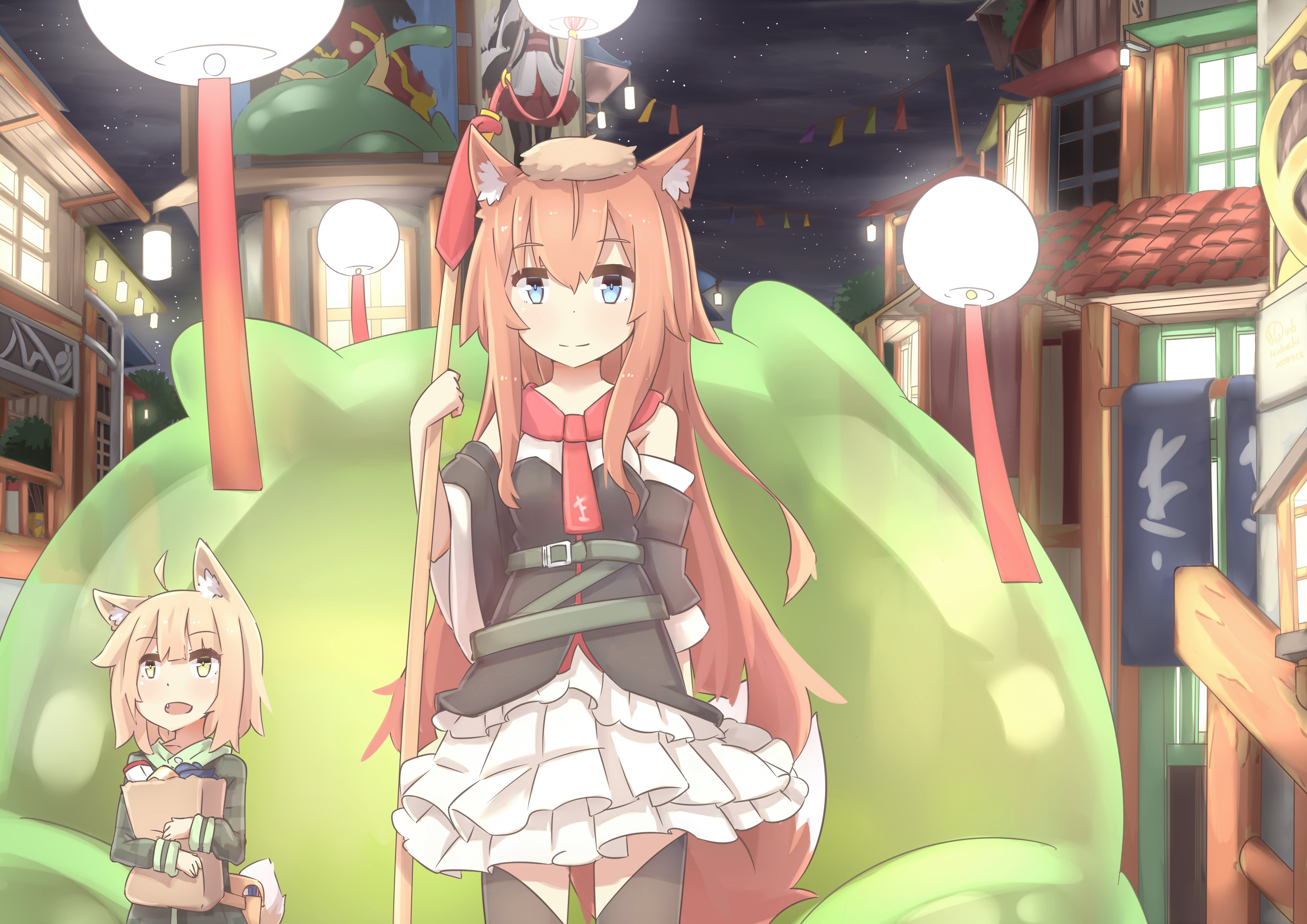 魔姆小镇动漫插画壁纸_18938